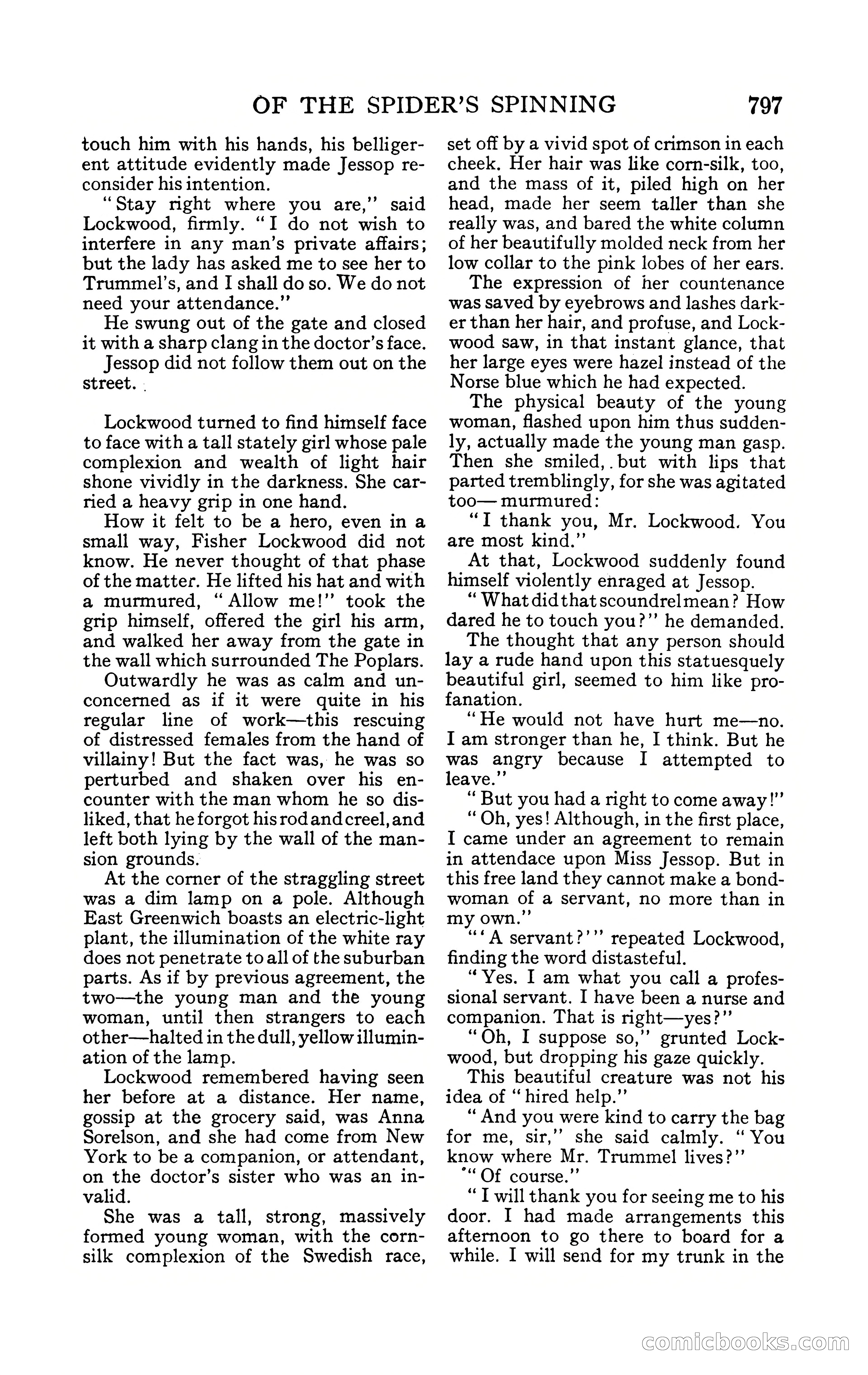 The Blue Book Magazine, February 1909 — page 129 of 244