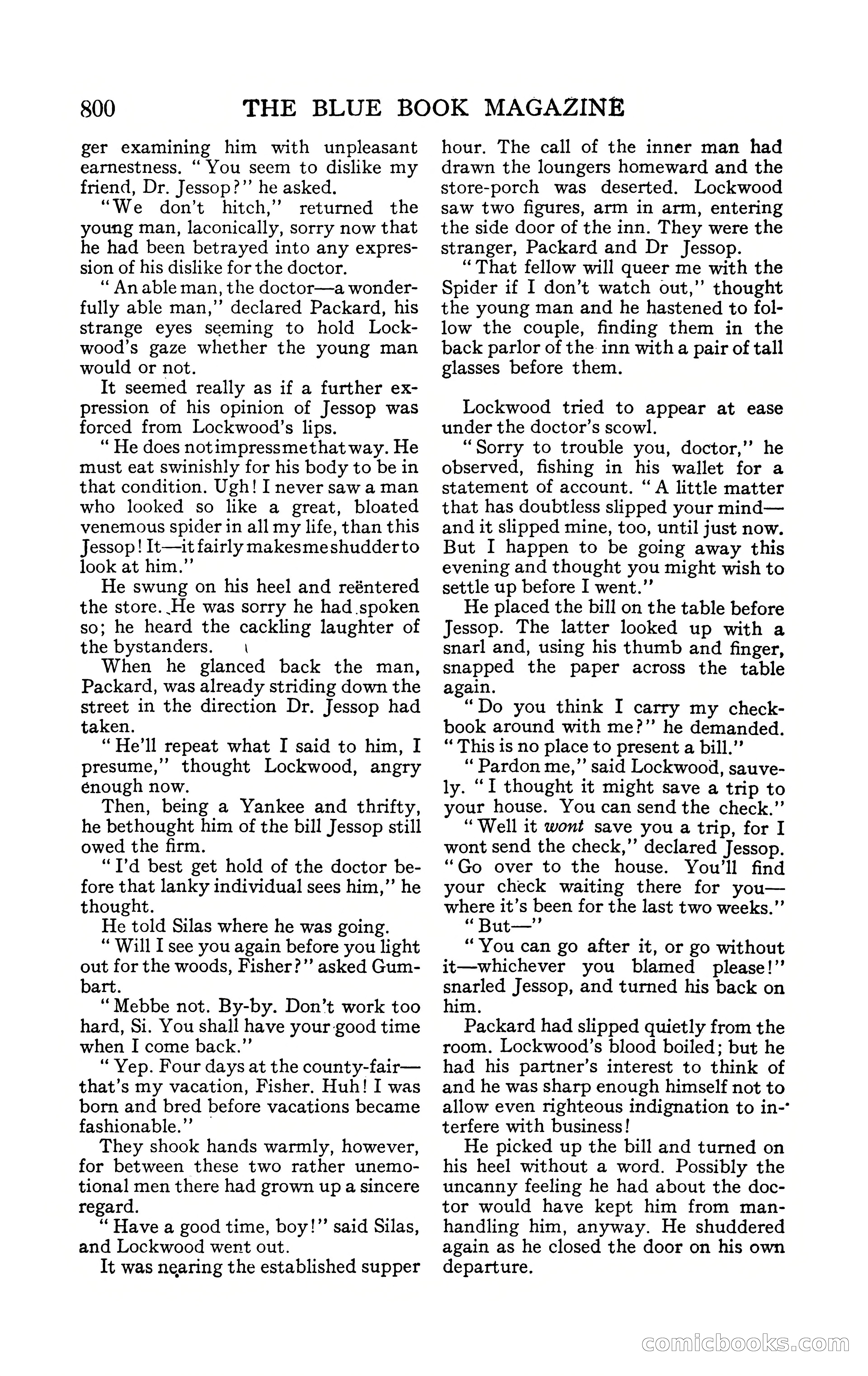 The Blue Book Magazine, February 1909 — page 132 of 244
