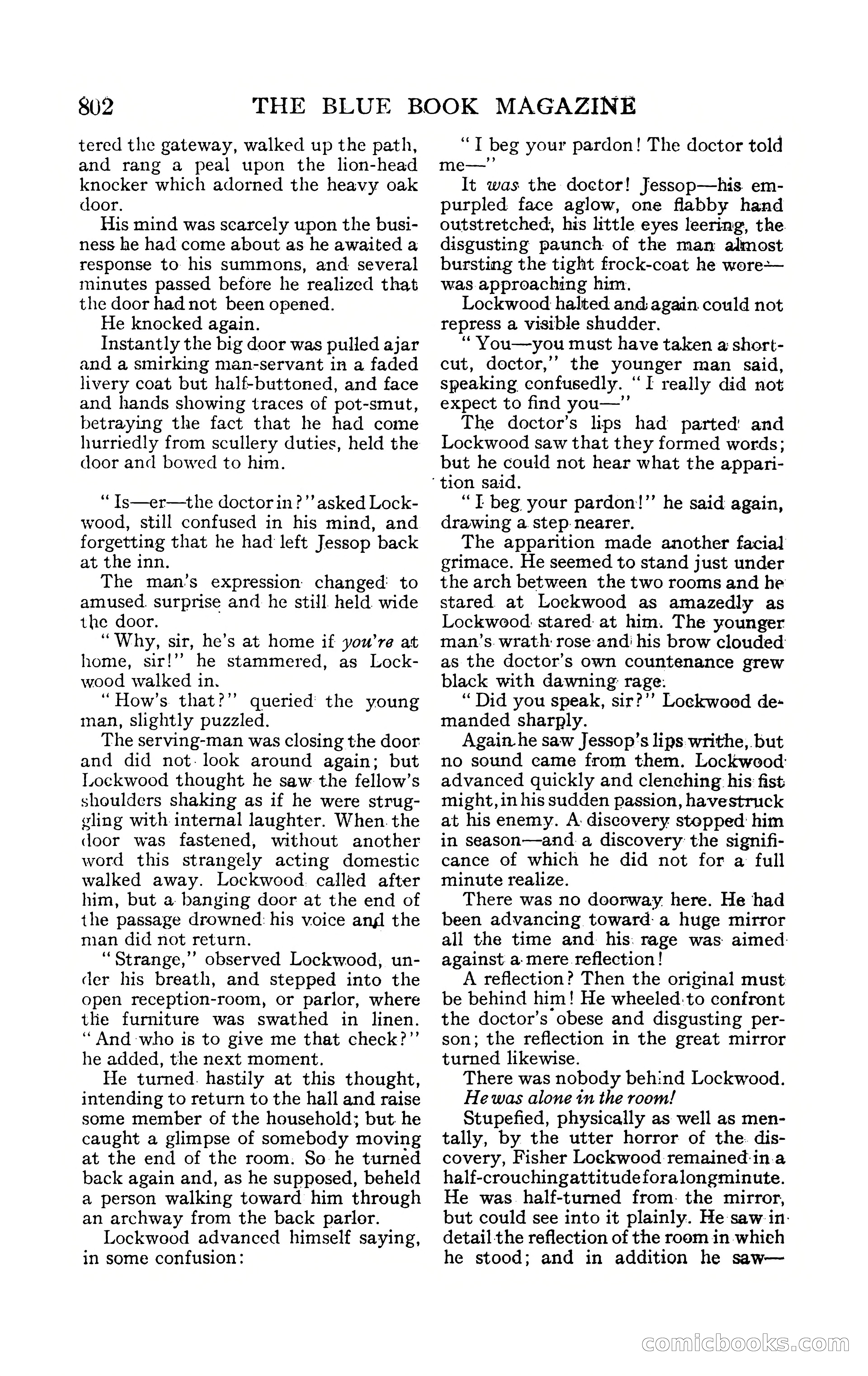 The Blue Book Magazine, February 1909 — page 134 of 244