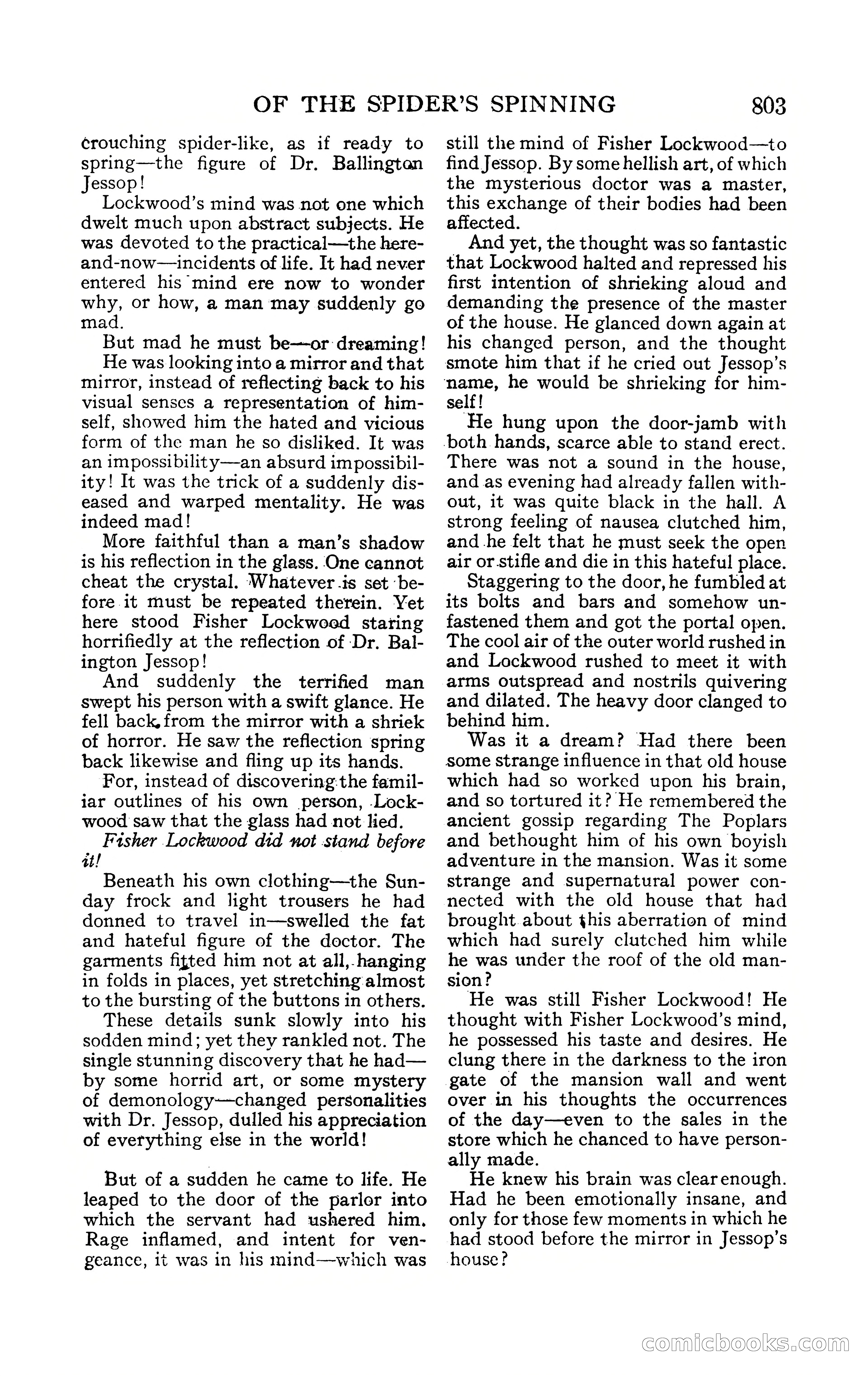 The Blue Book Magazine, February 1909 — page 135 of 244