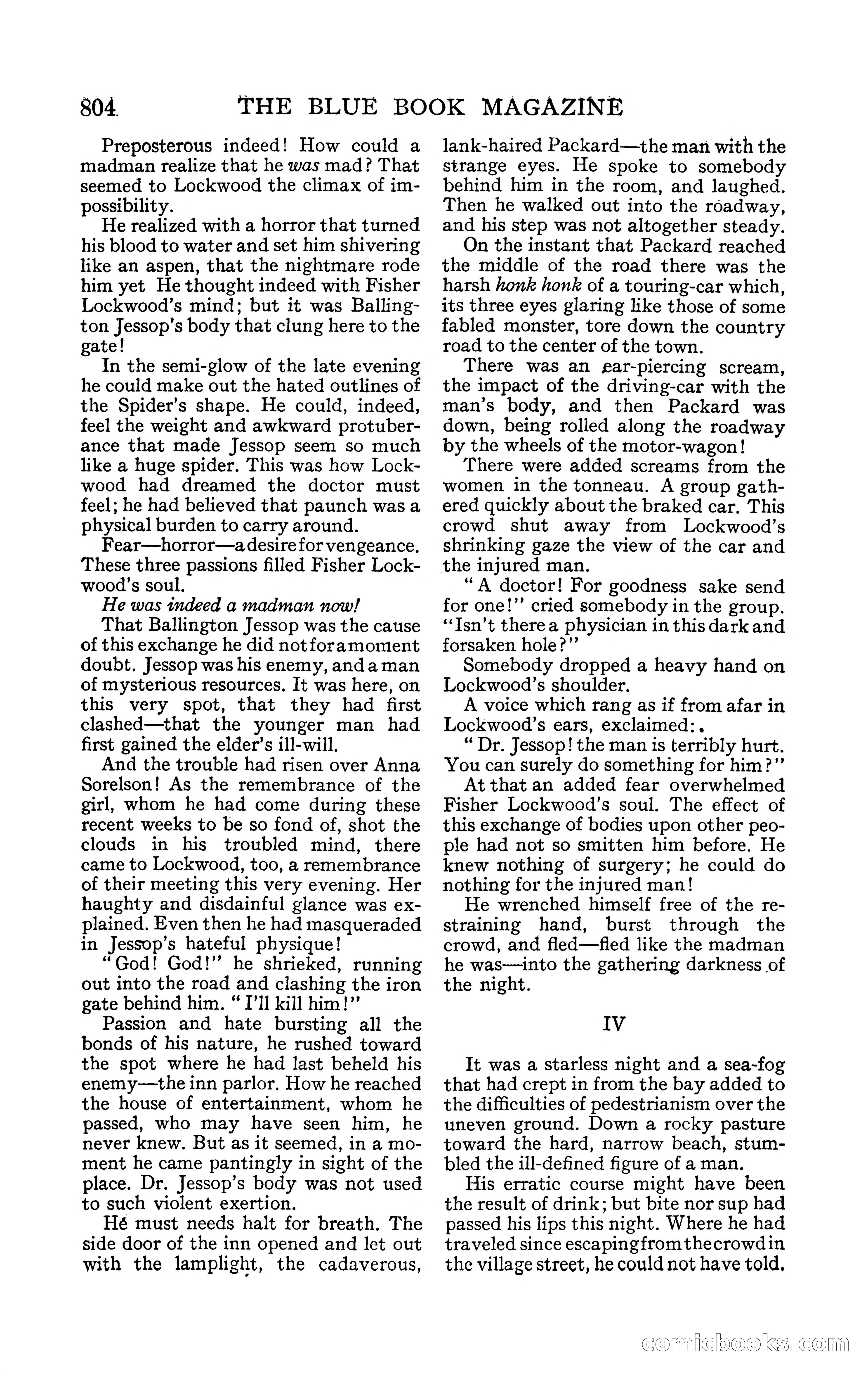 The Blue Book Magazine, February 1909 — page 136 of 244