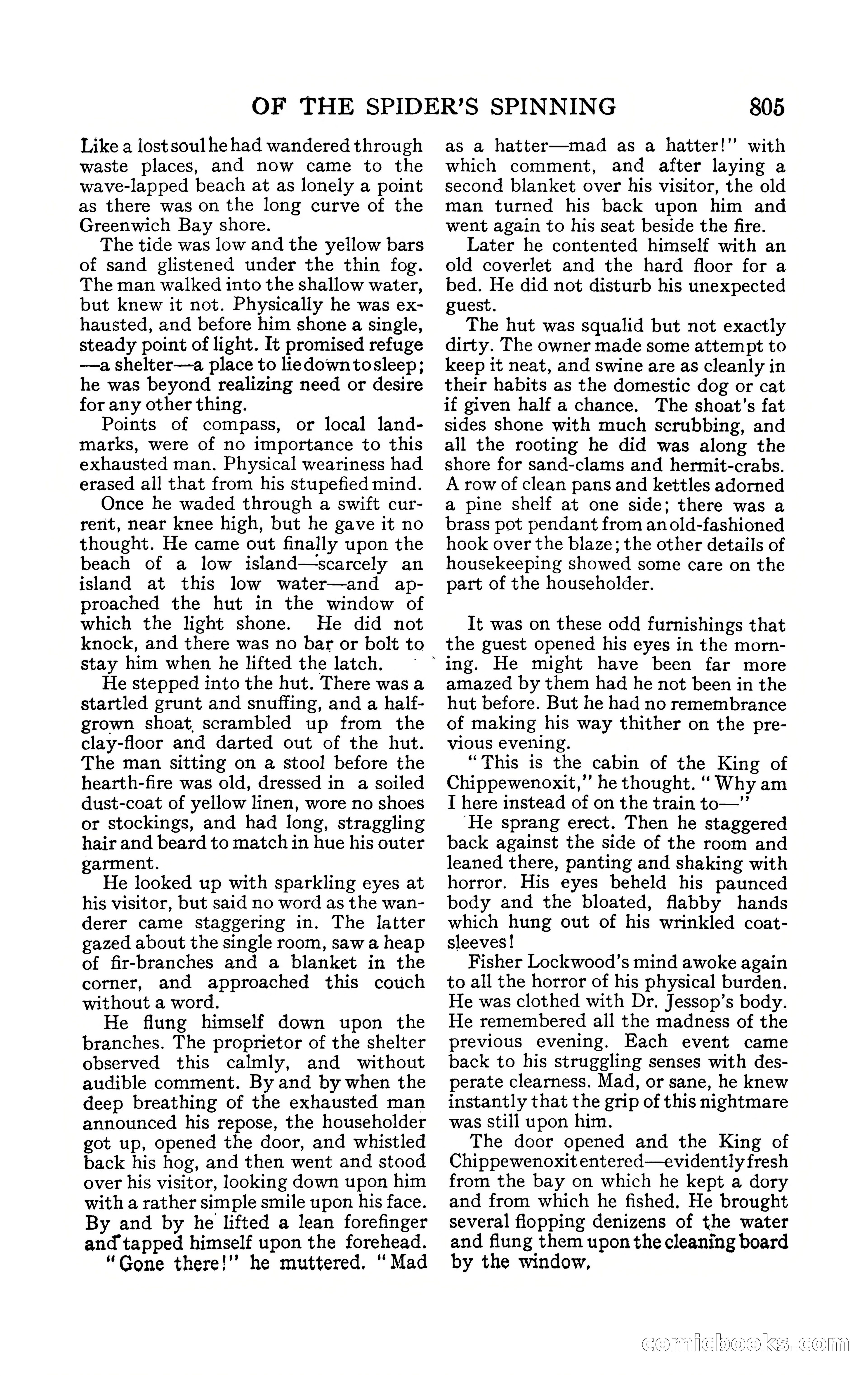 The Blue Book Magazine, February 1909 — page 137 of 244