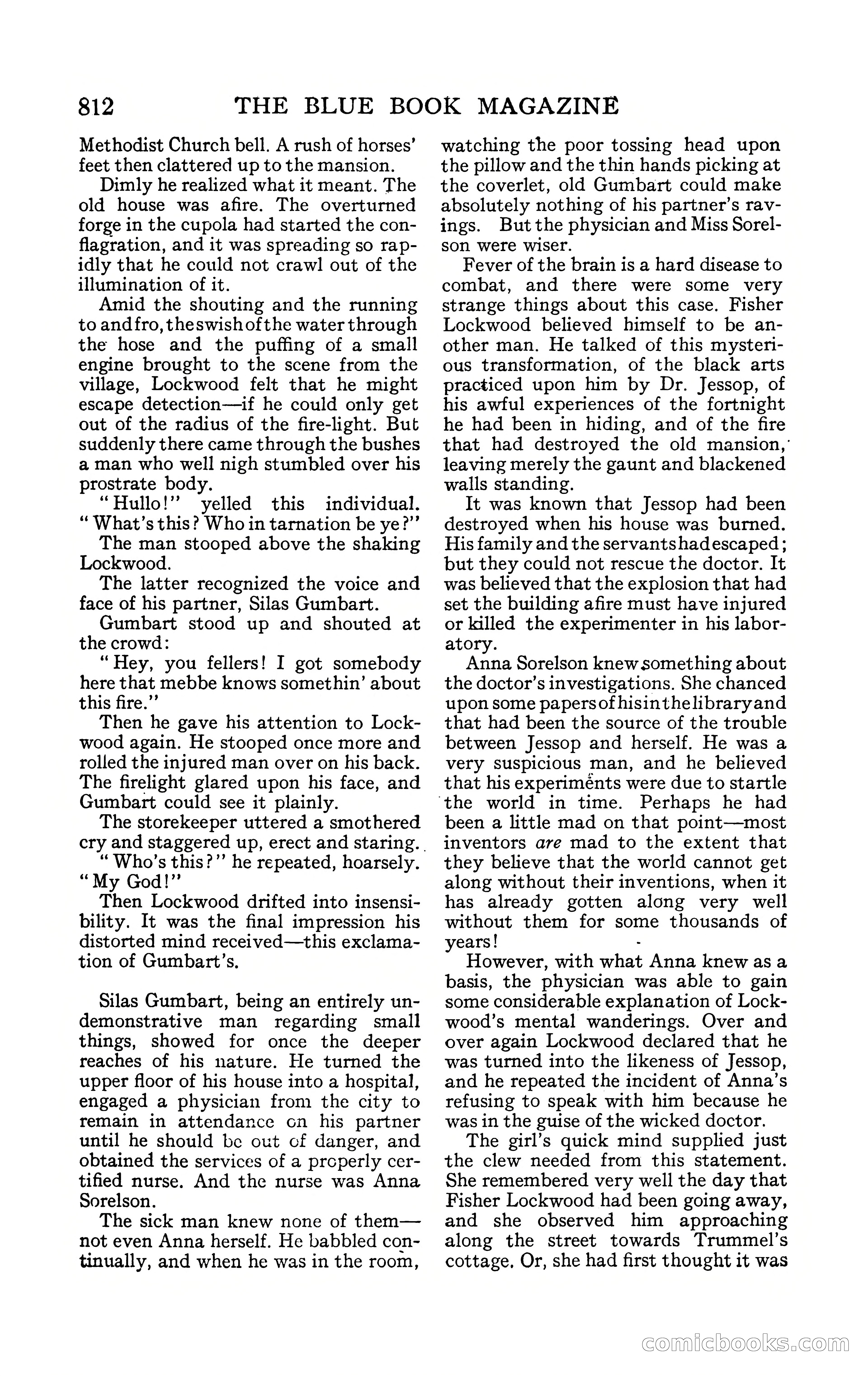 The Blue Book Magazine, February 1909 — page 144 of 244