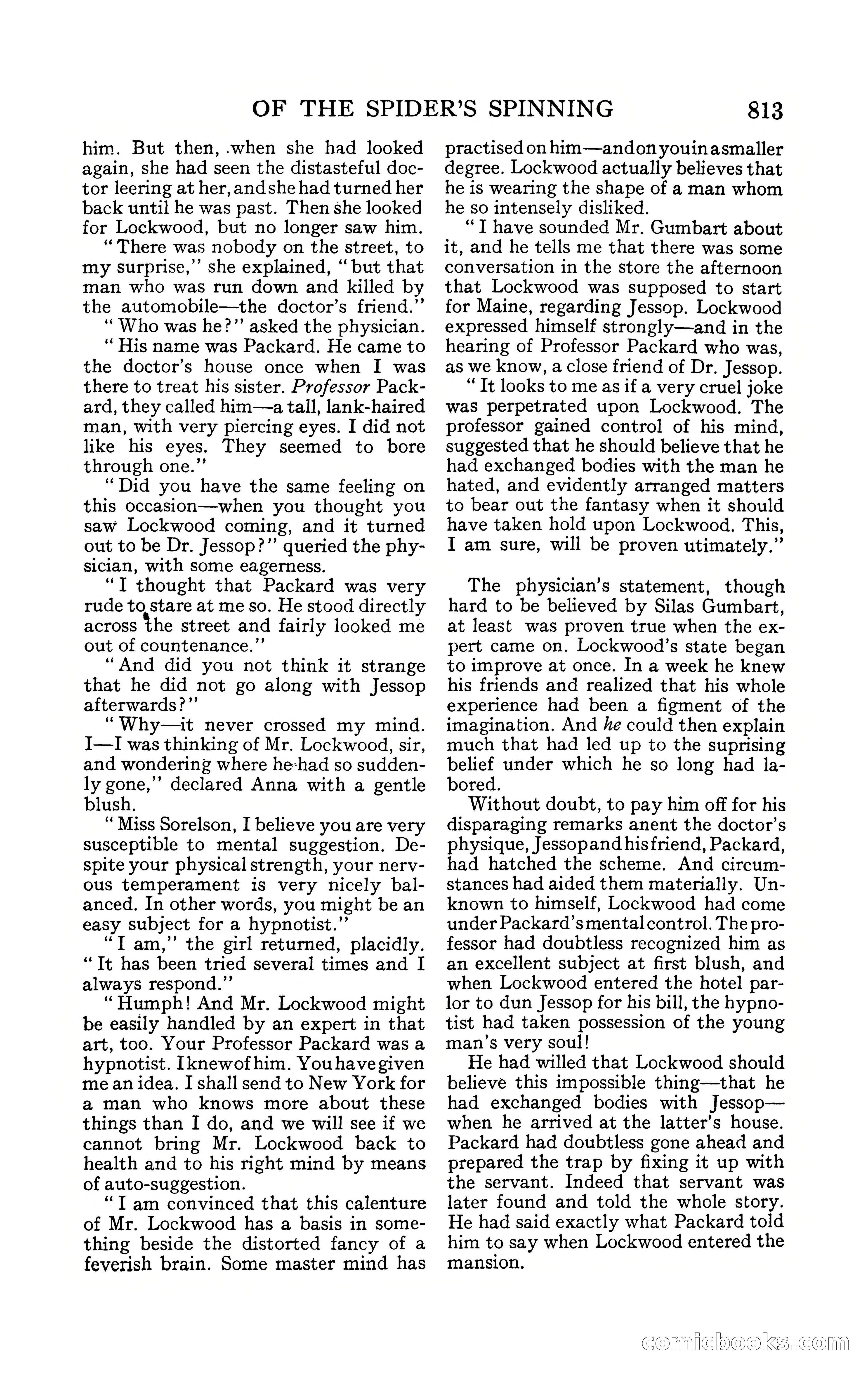 The Blue Book Magazine, February 1909 — page 145 of 244