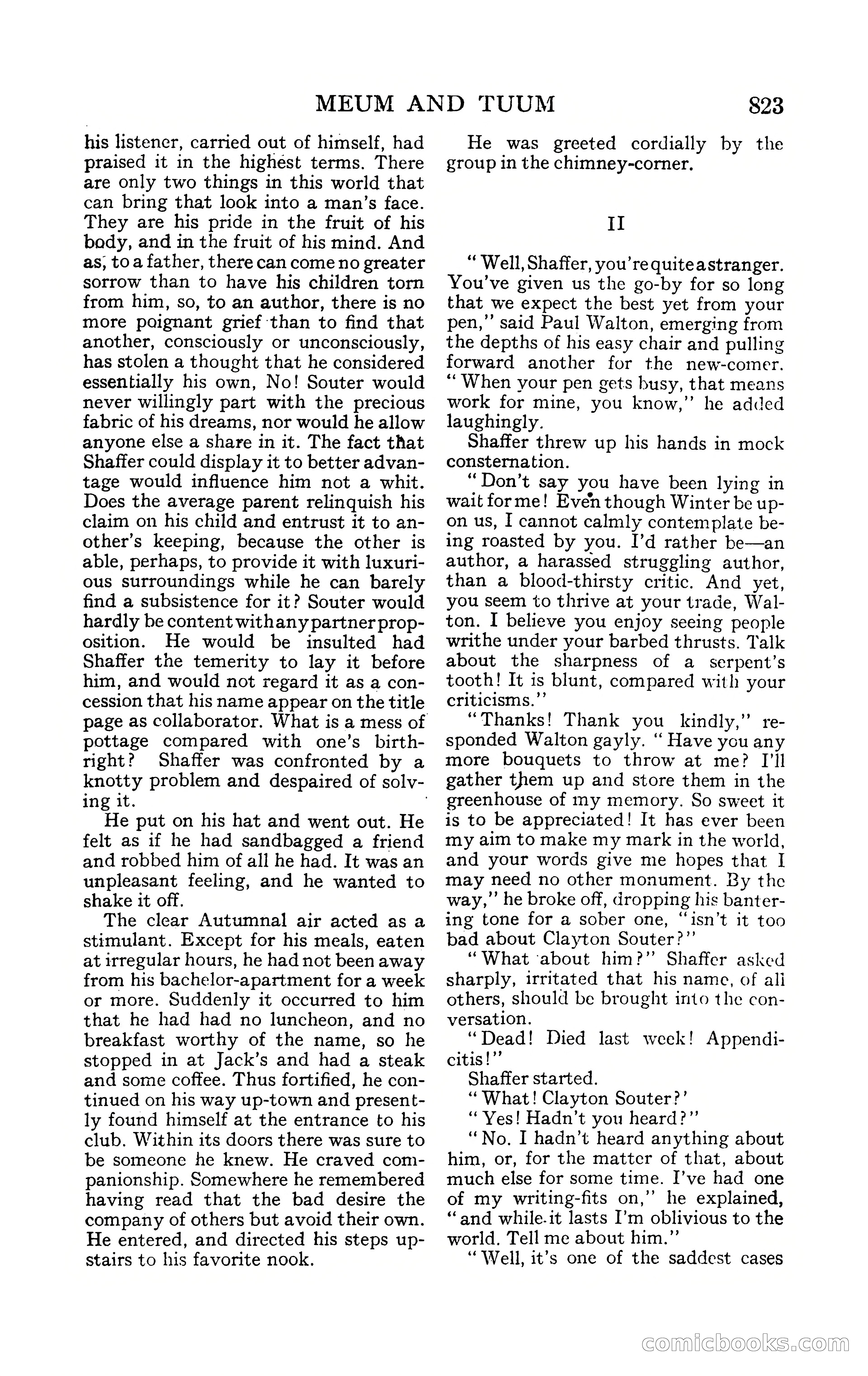 The Blue Book Magazine, February 1909 — page 155 of 244
