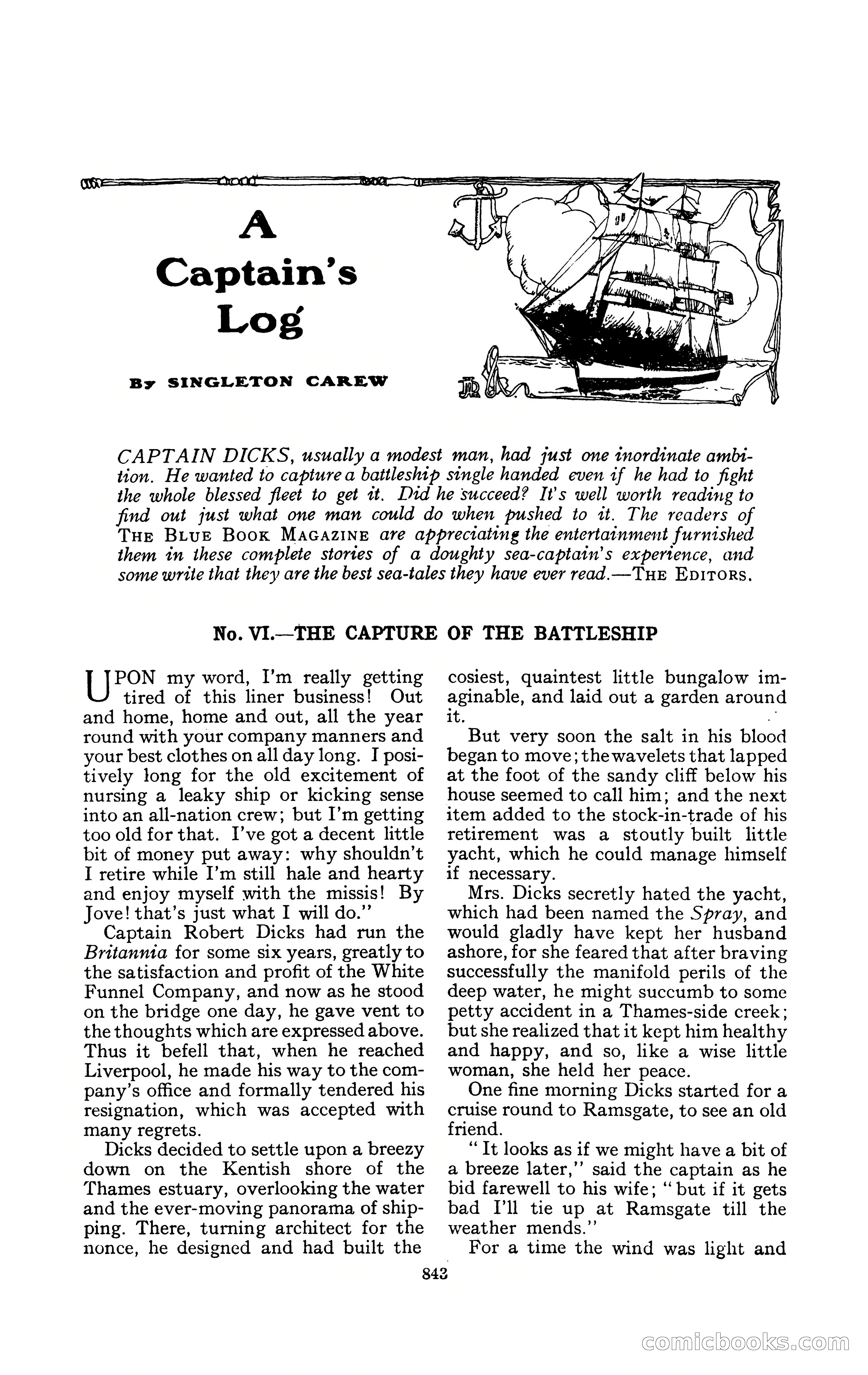 The Blue Book Magazine, February 1909 — page 175 of 244