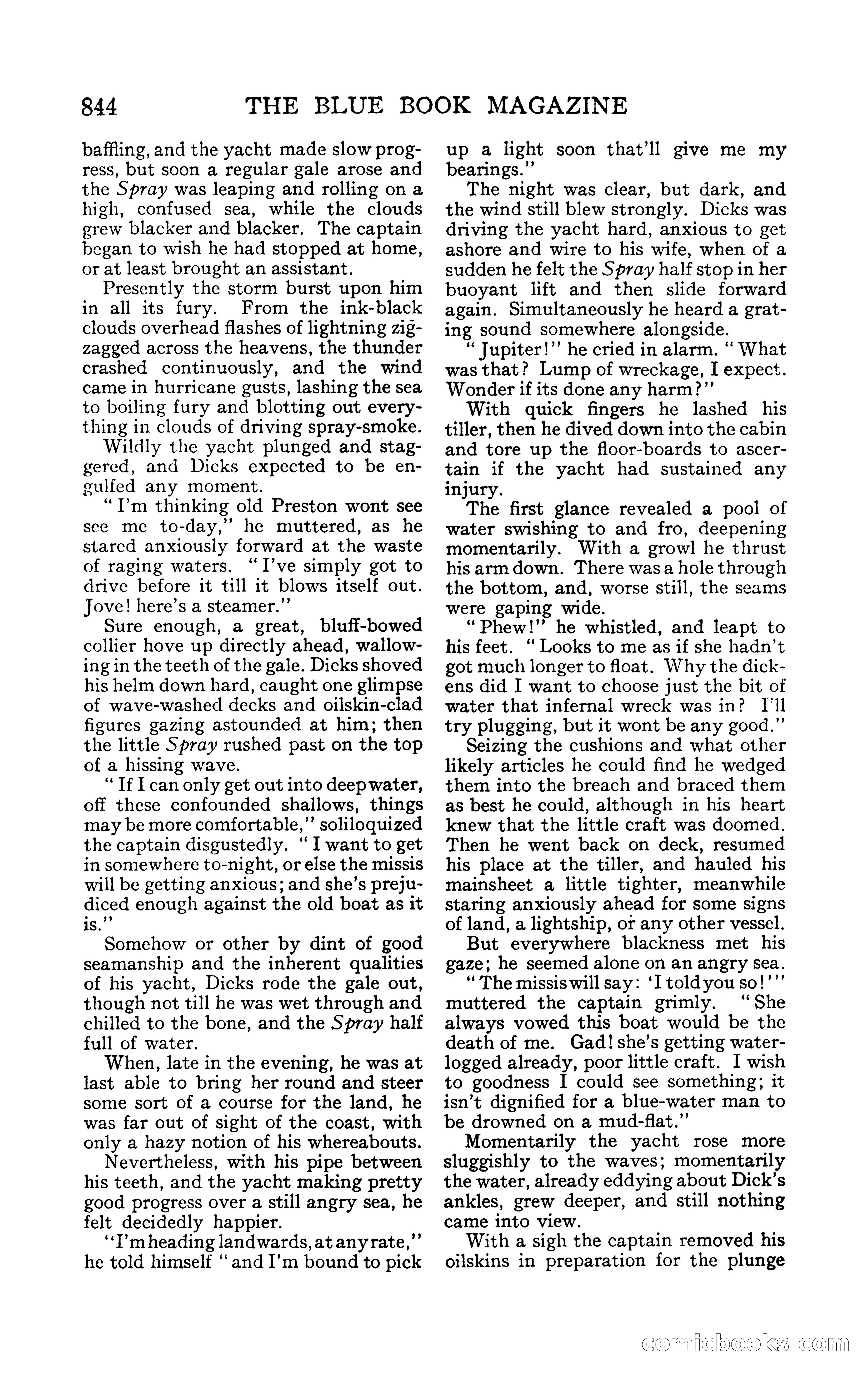 The Blue Book Magazine, February 1909 — page 176 of 244