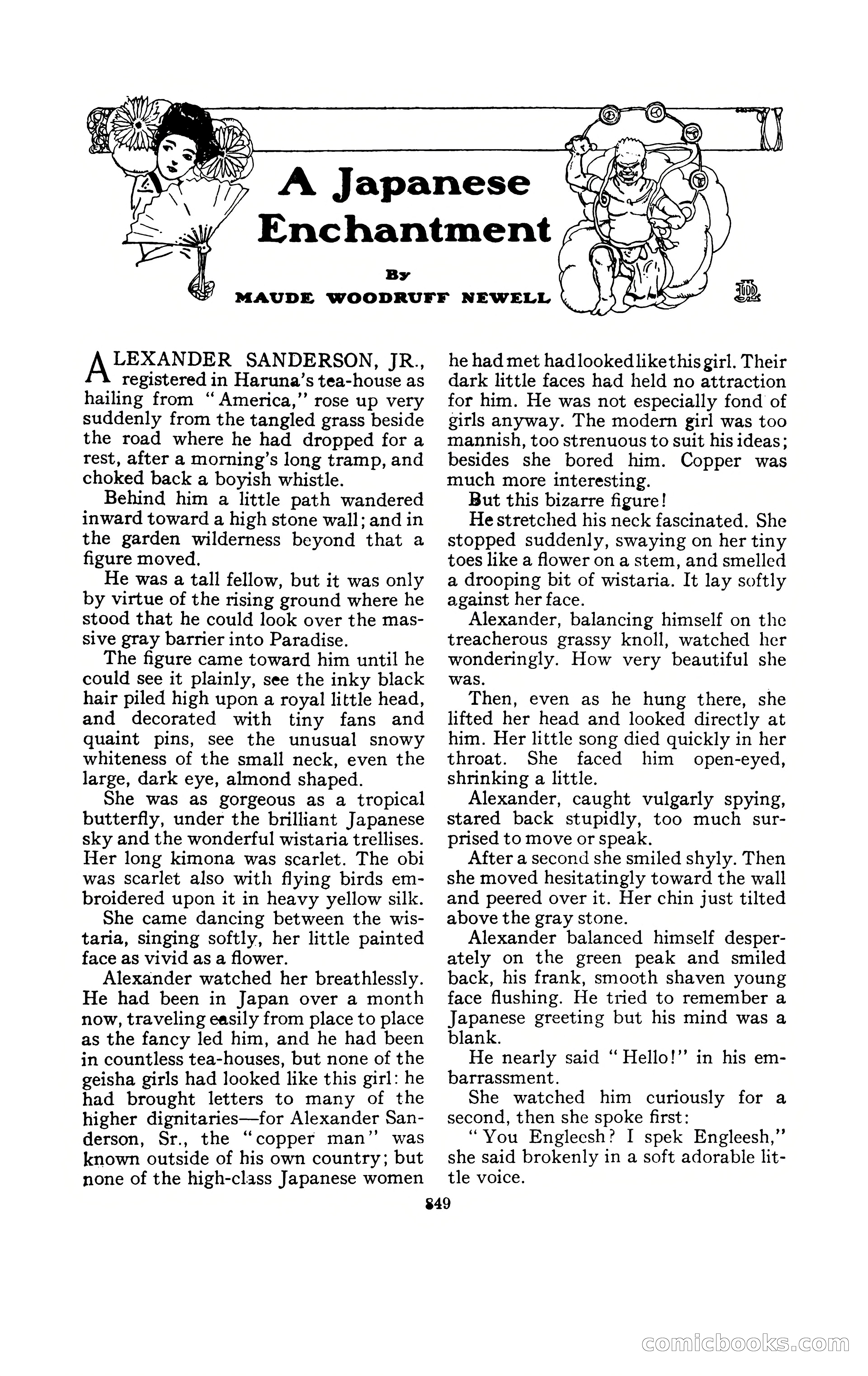The Blue Book Magazine, February 1909 — page 181 of 244