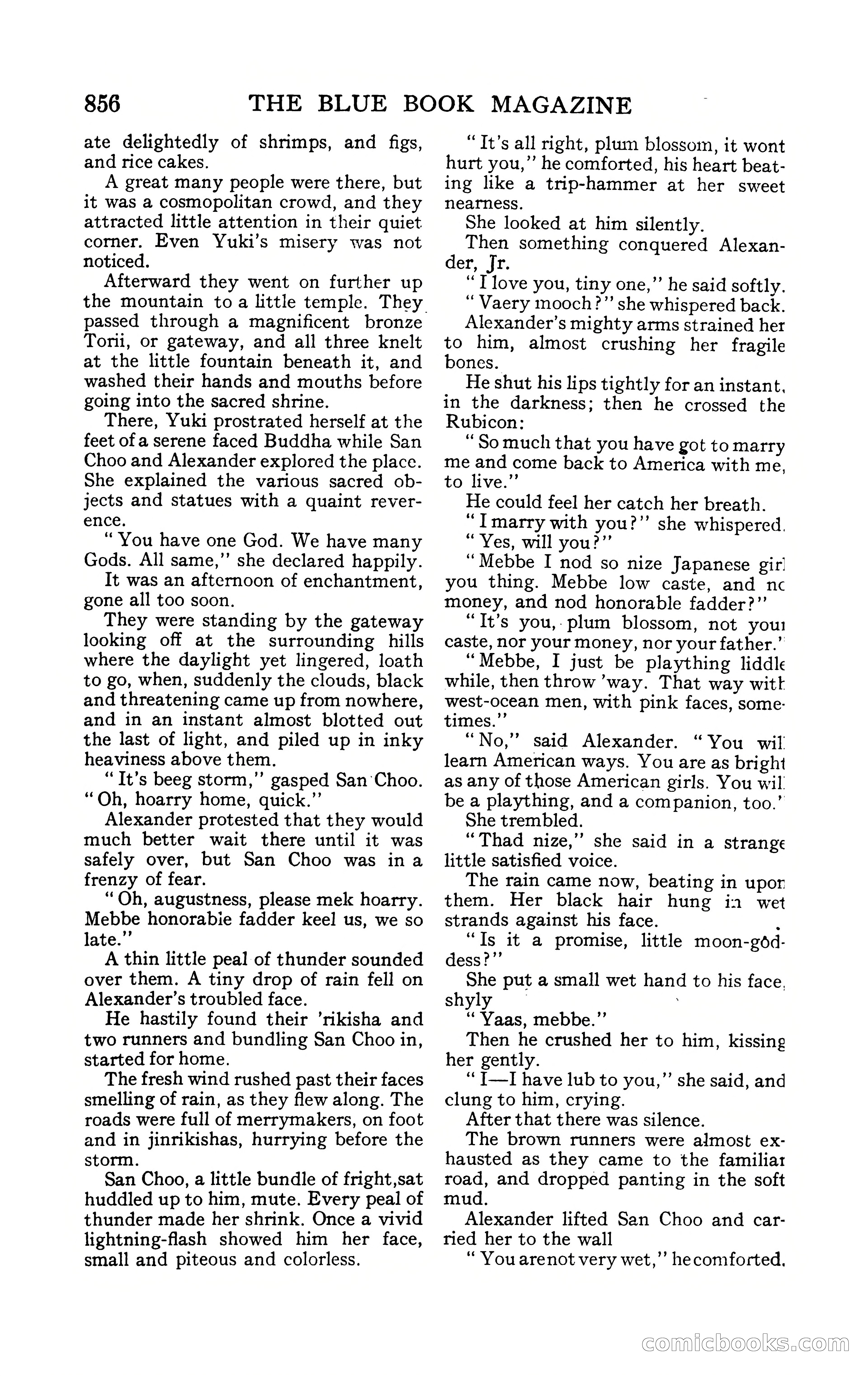The Blue Book Magazine, February 1909 — page 188 of 244