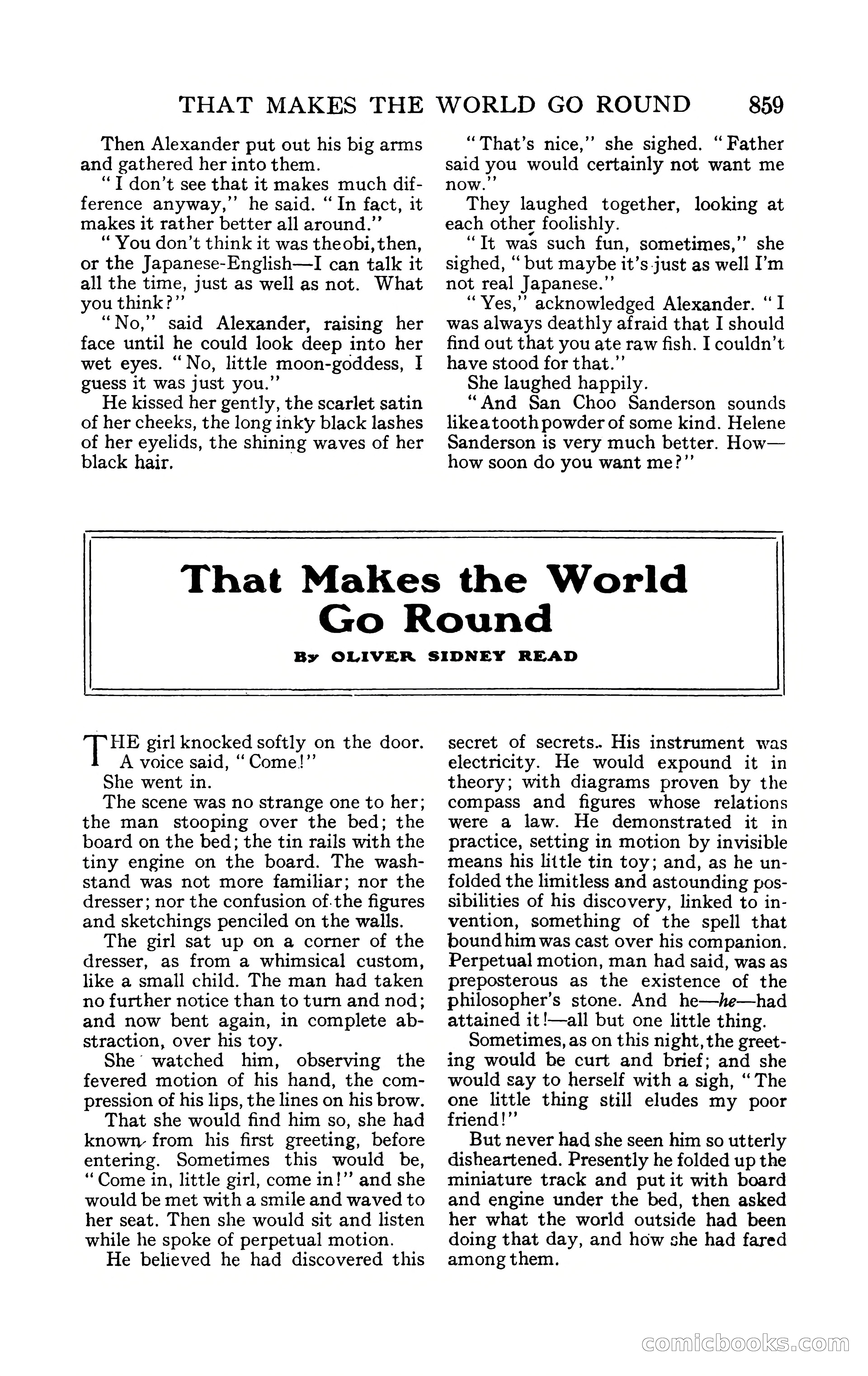 The Blue Book Magazine, February 1909 — page 191 of 244