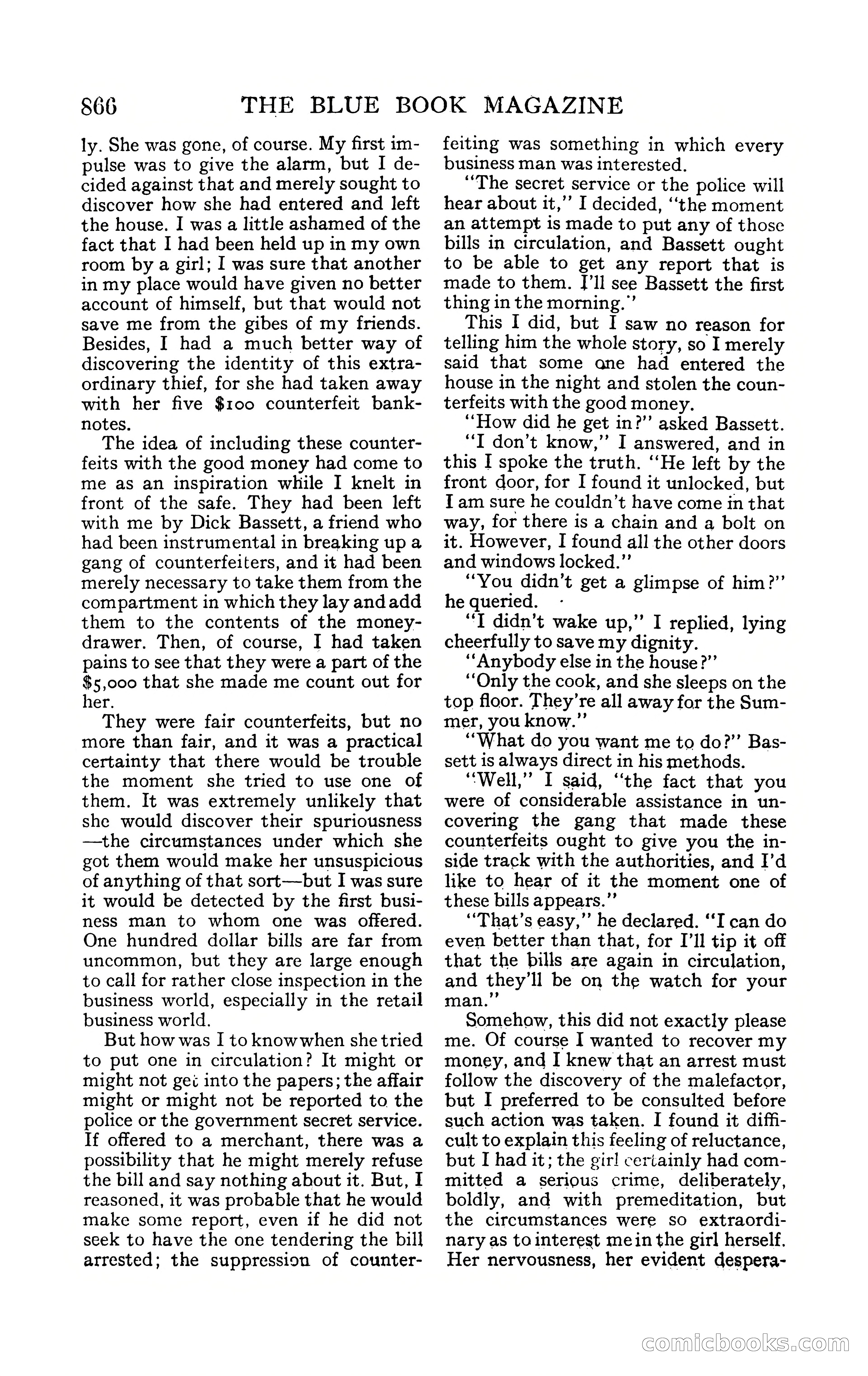 The Blue Book Magazine, February 1909 — page 198 of 244