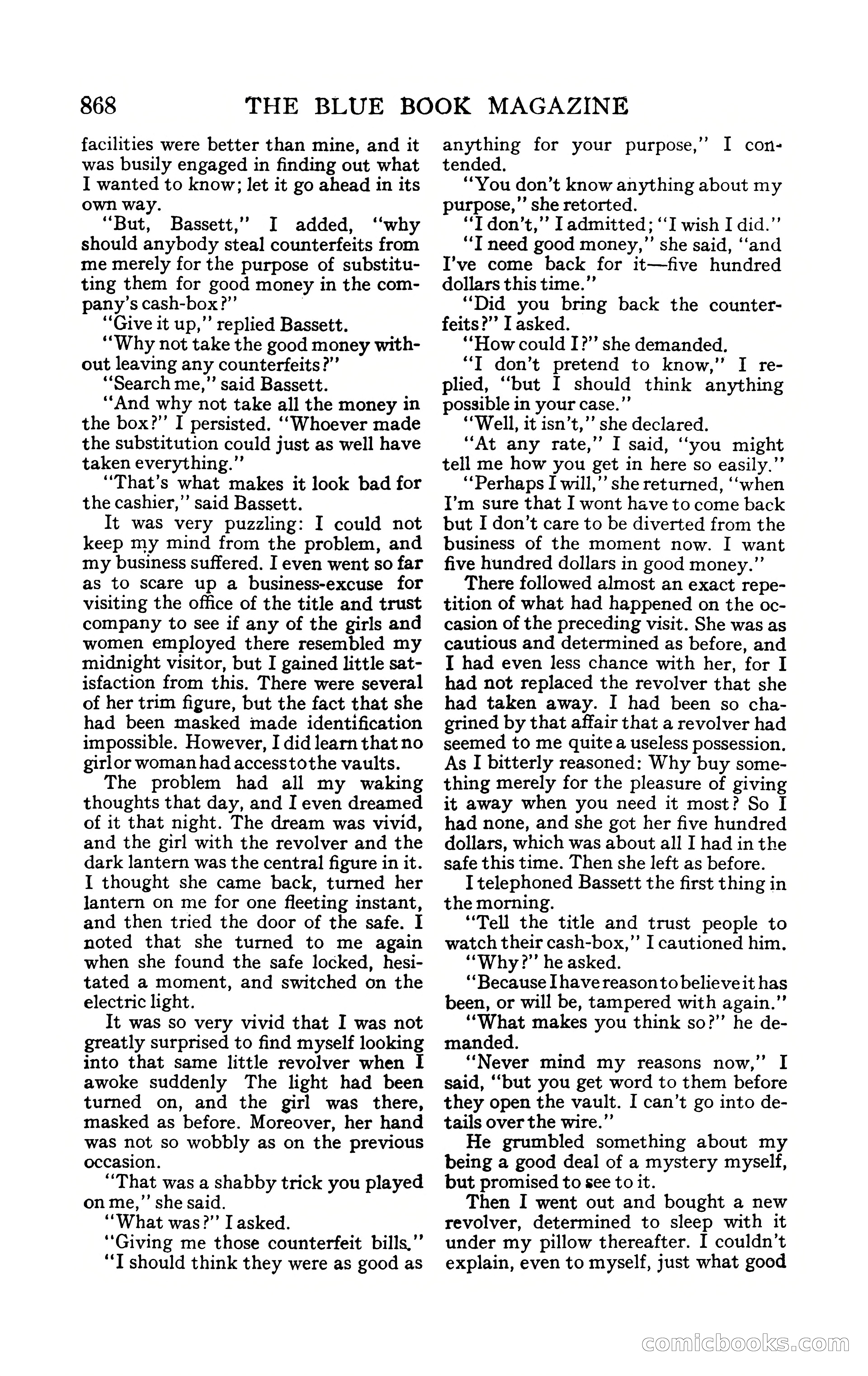 The Blue Book Magazine, February 1909 — page 200 of 244