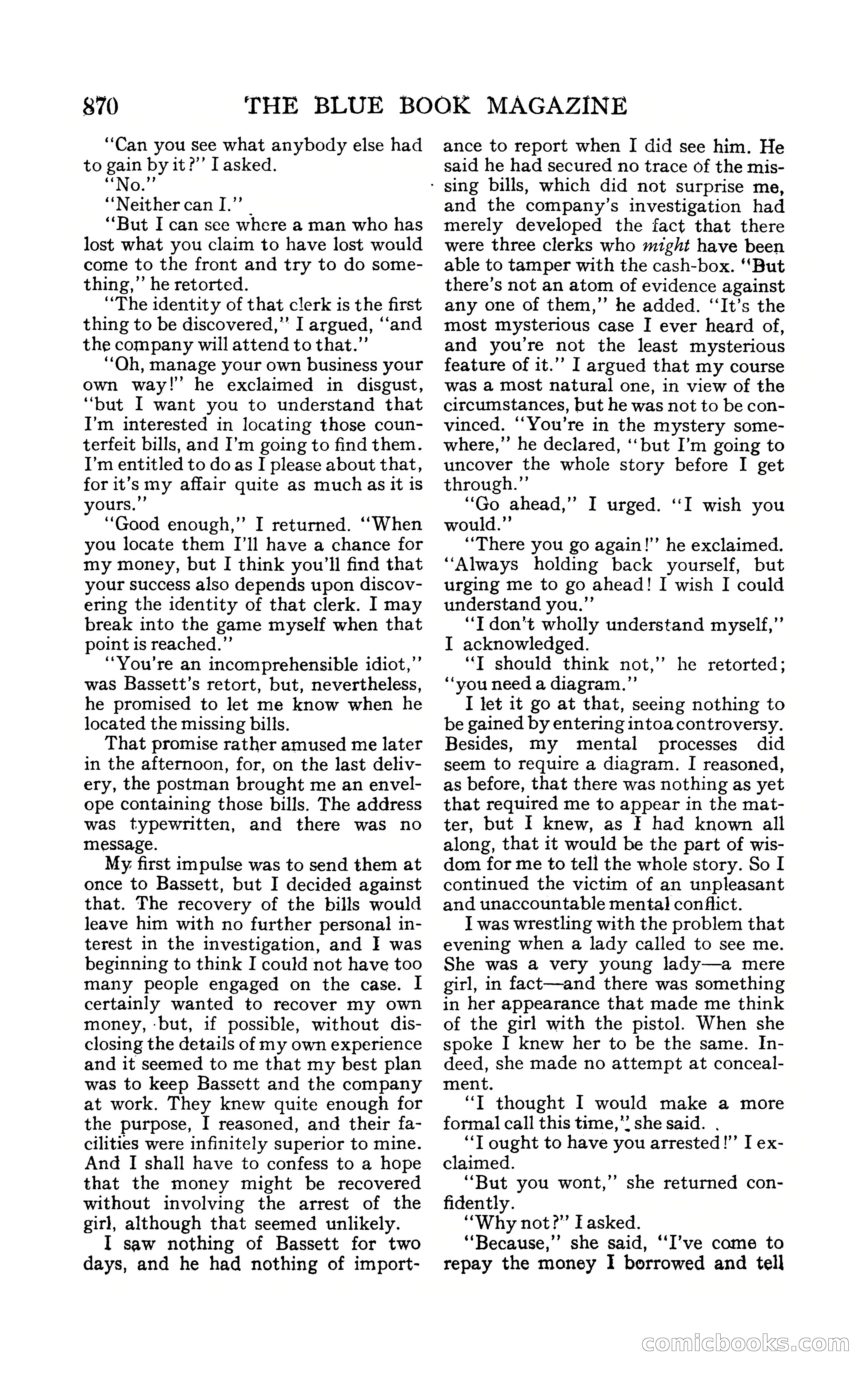 The Blue Book Magazine, February 1909 — page 202 of 244