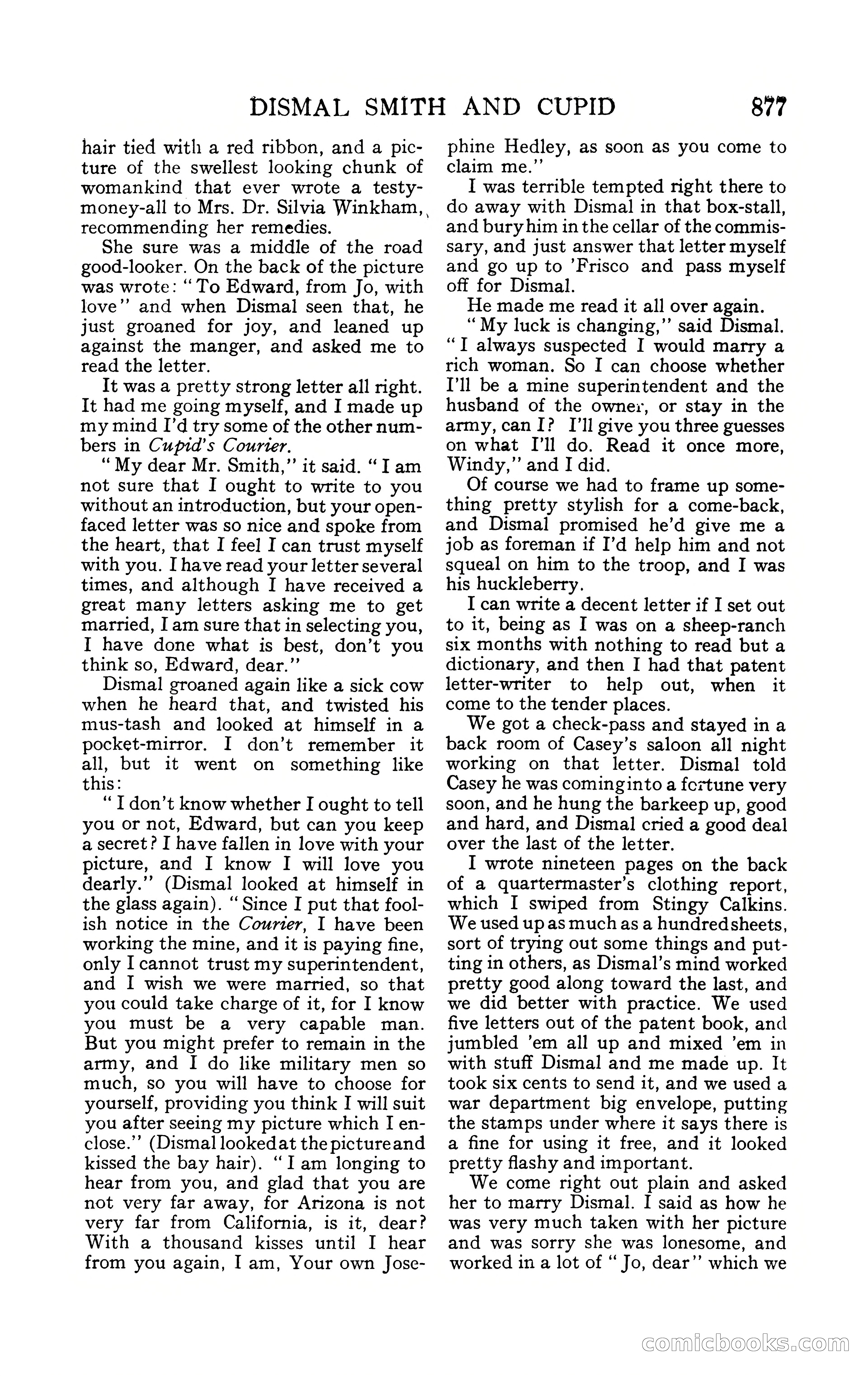 The Blue Book Magazine, February 1909 — page 209 of 244