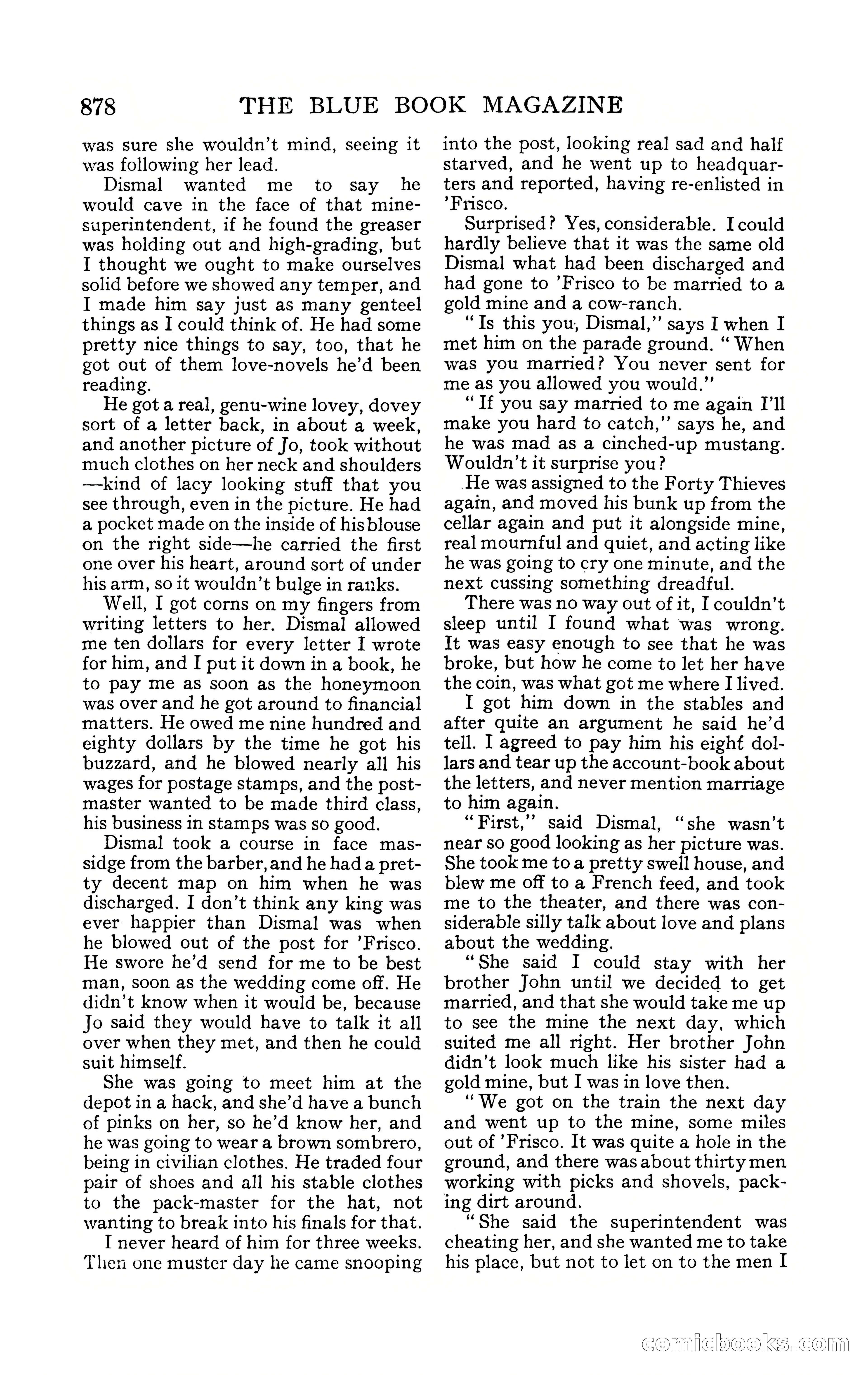 The Blue Book Magazine, February 1909 — page 210 of 244