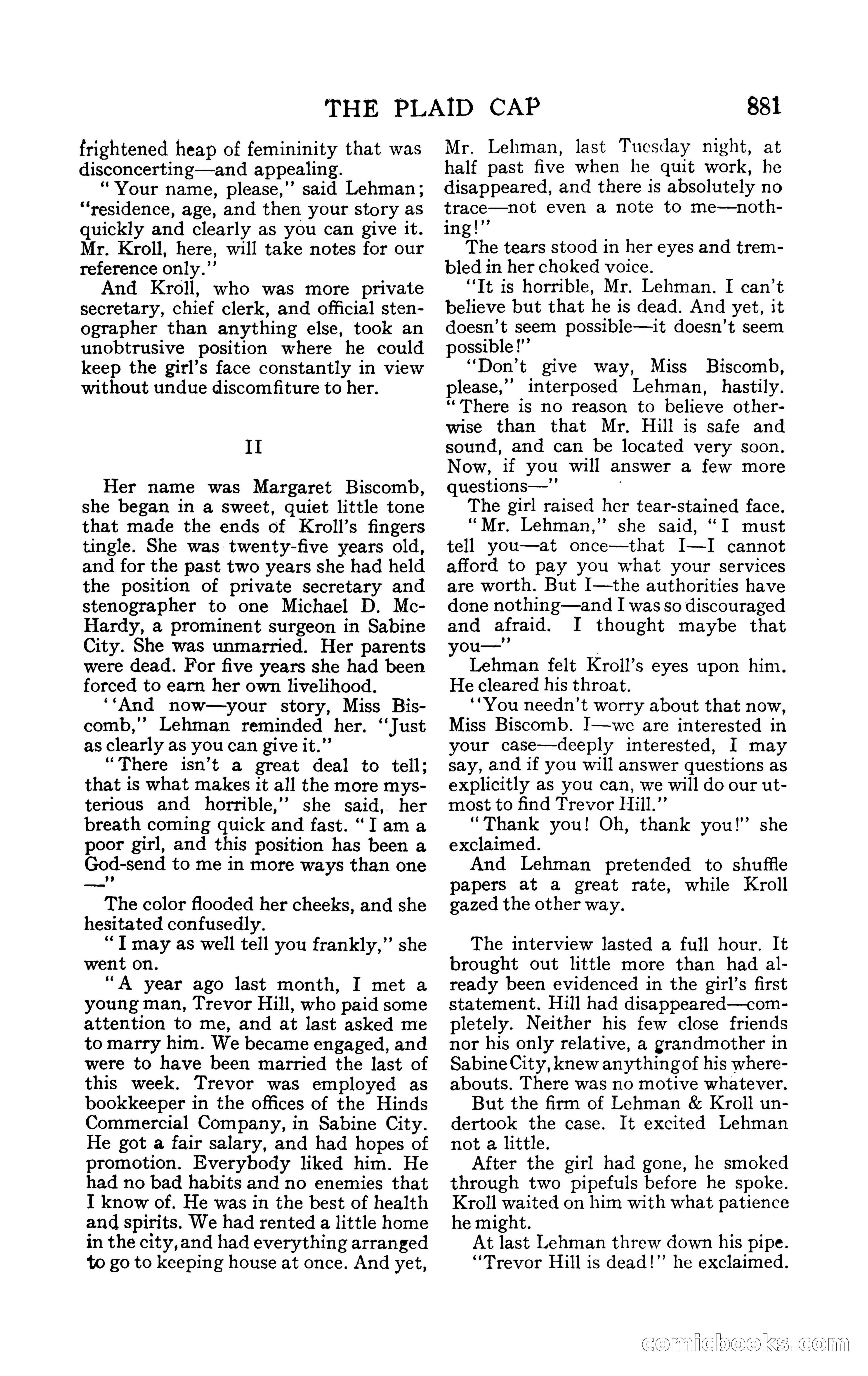 The Blue Book Magazine, February 1909 — page 213 of 244
