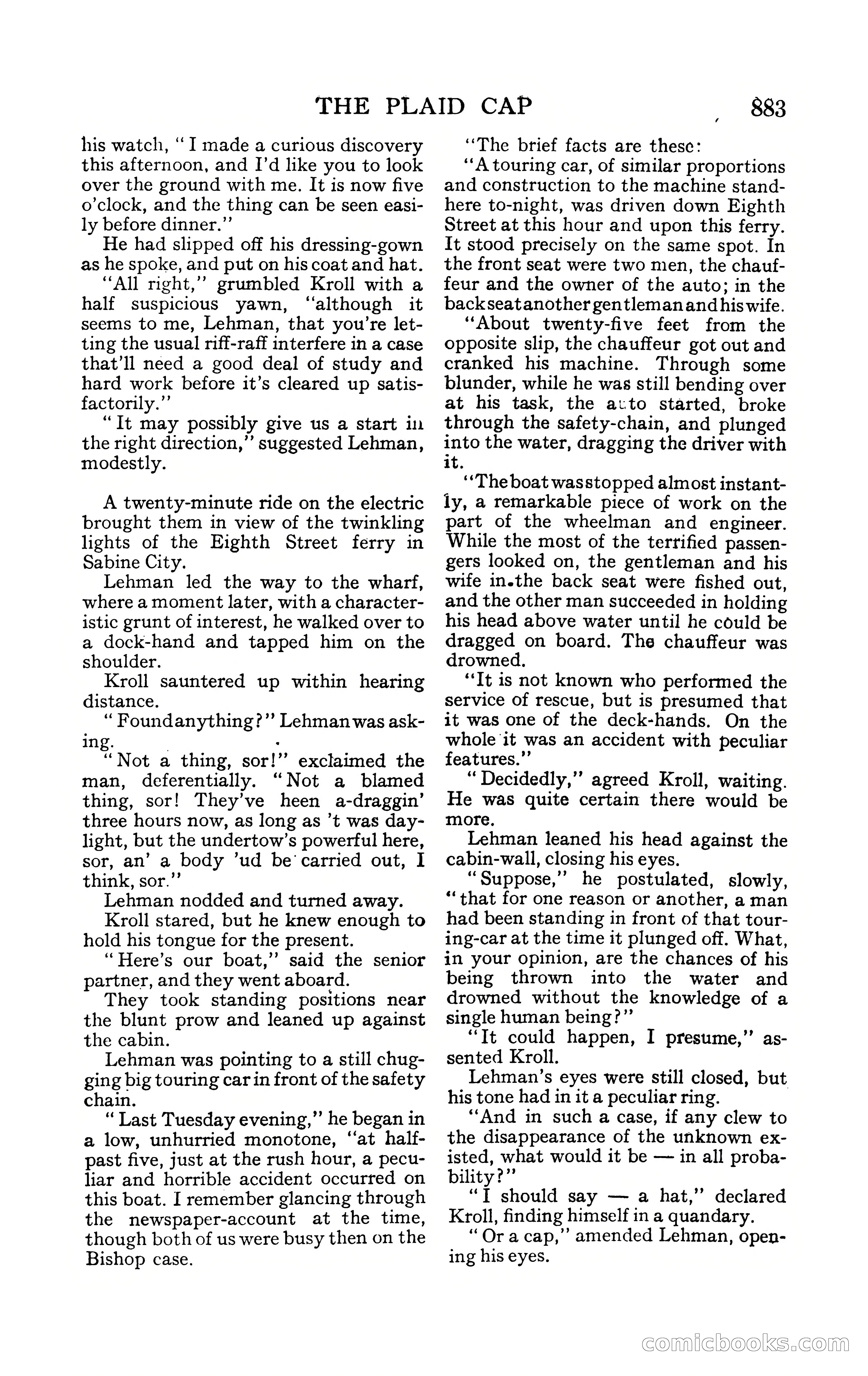 The Blue Book Magazine, February 1909 — page 215 of 244