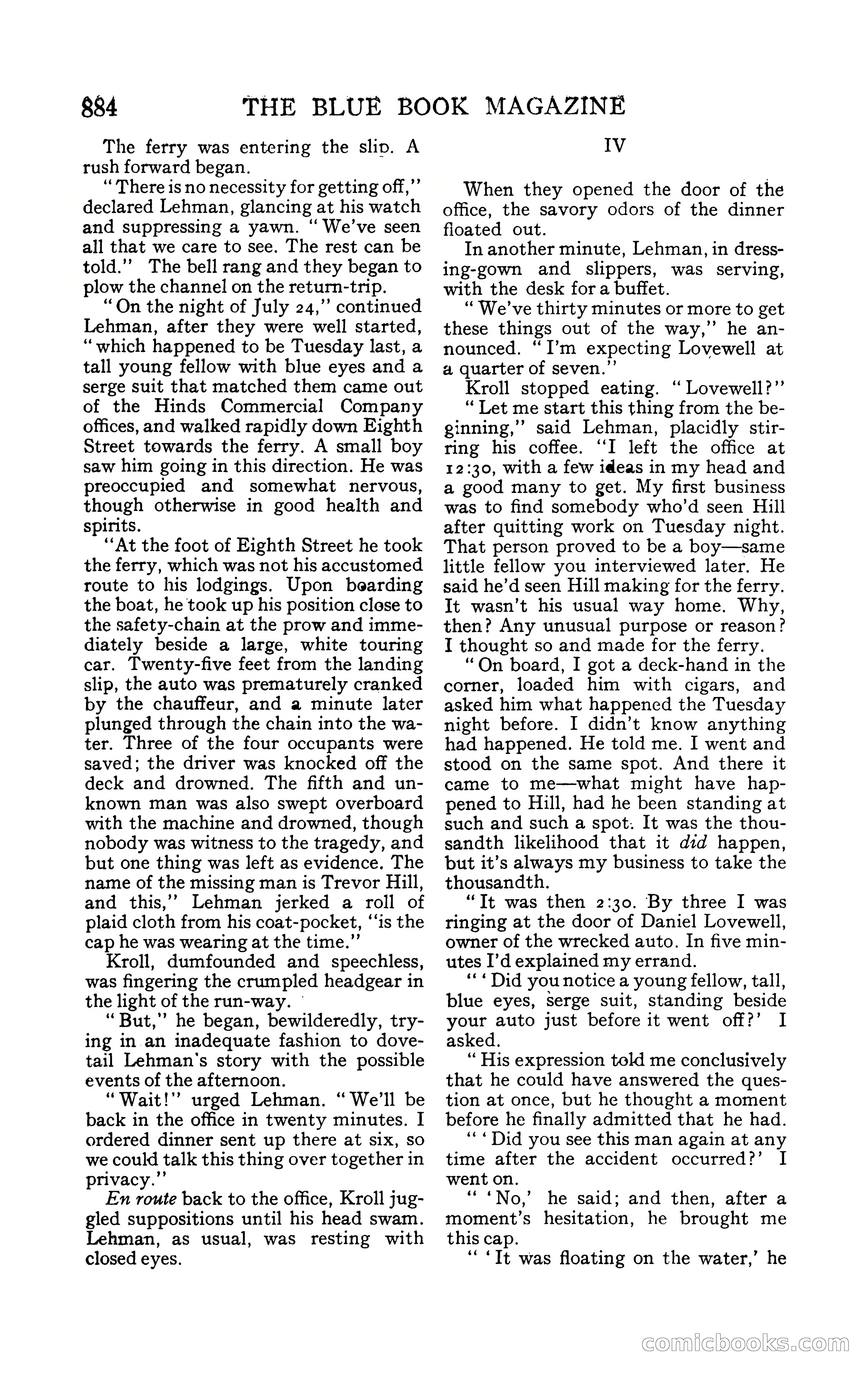 The Blue Book Magazine, February 1909 — page 216 of 244