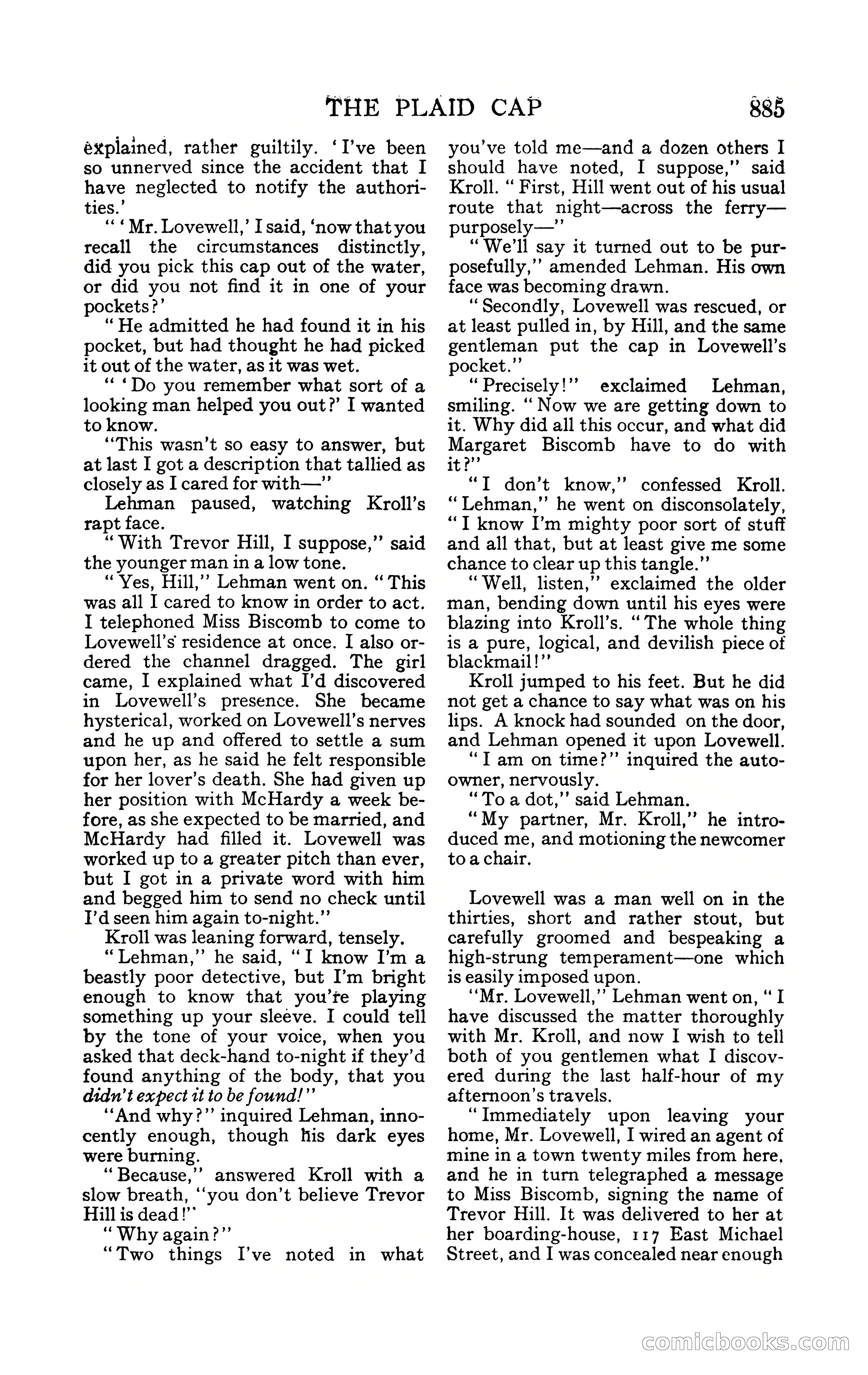 The Blue Book Magazine, February 1909 — page 217 of 244