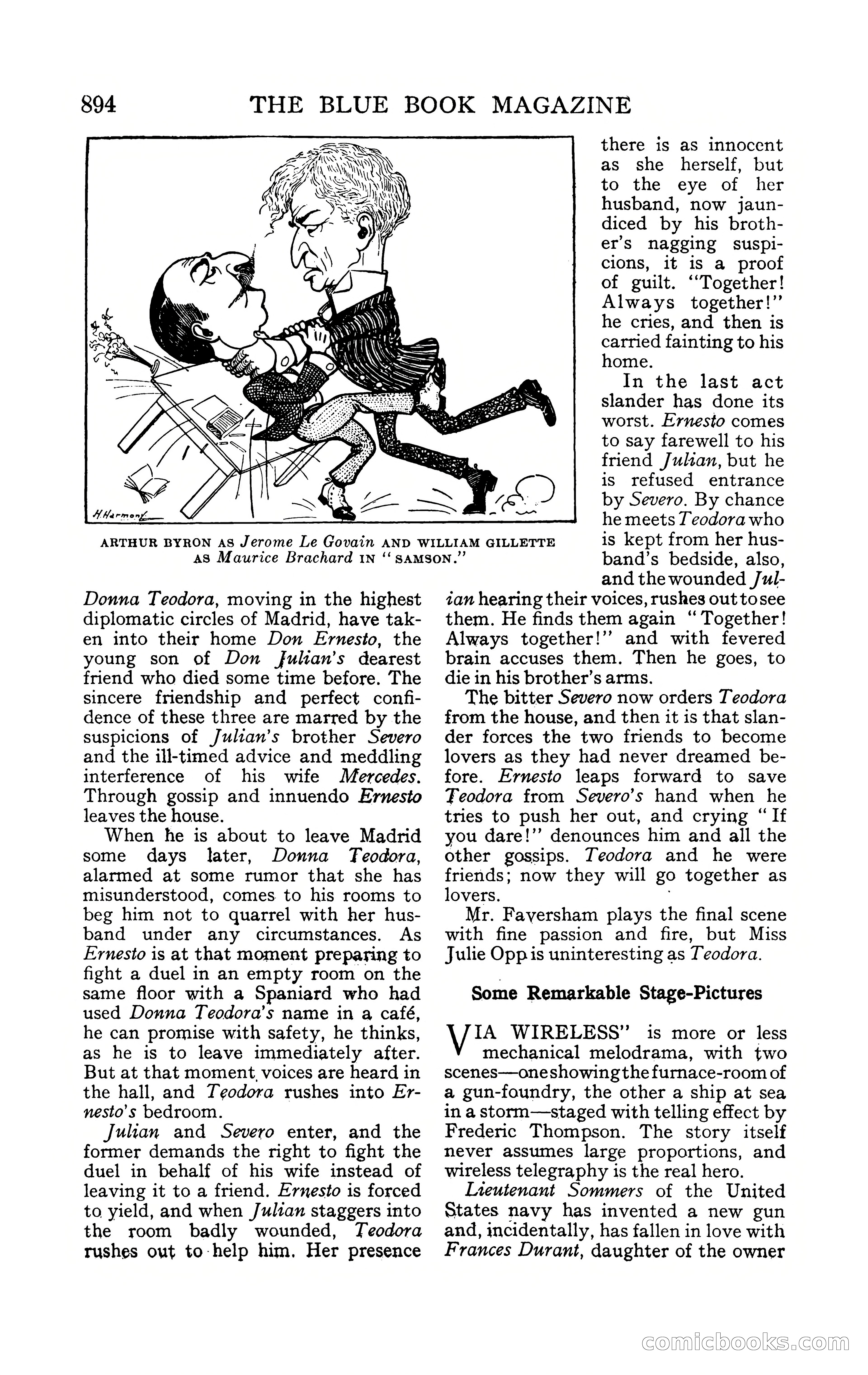 The Blue Book Magazine, February 1909 — page 226 of 244