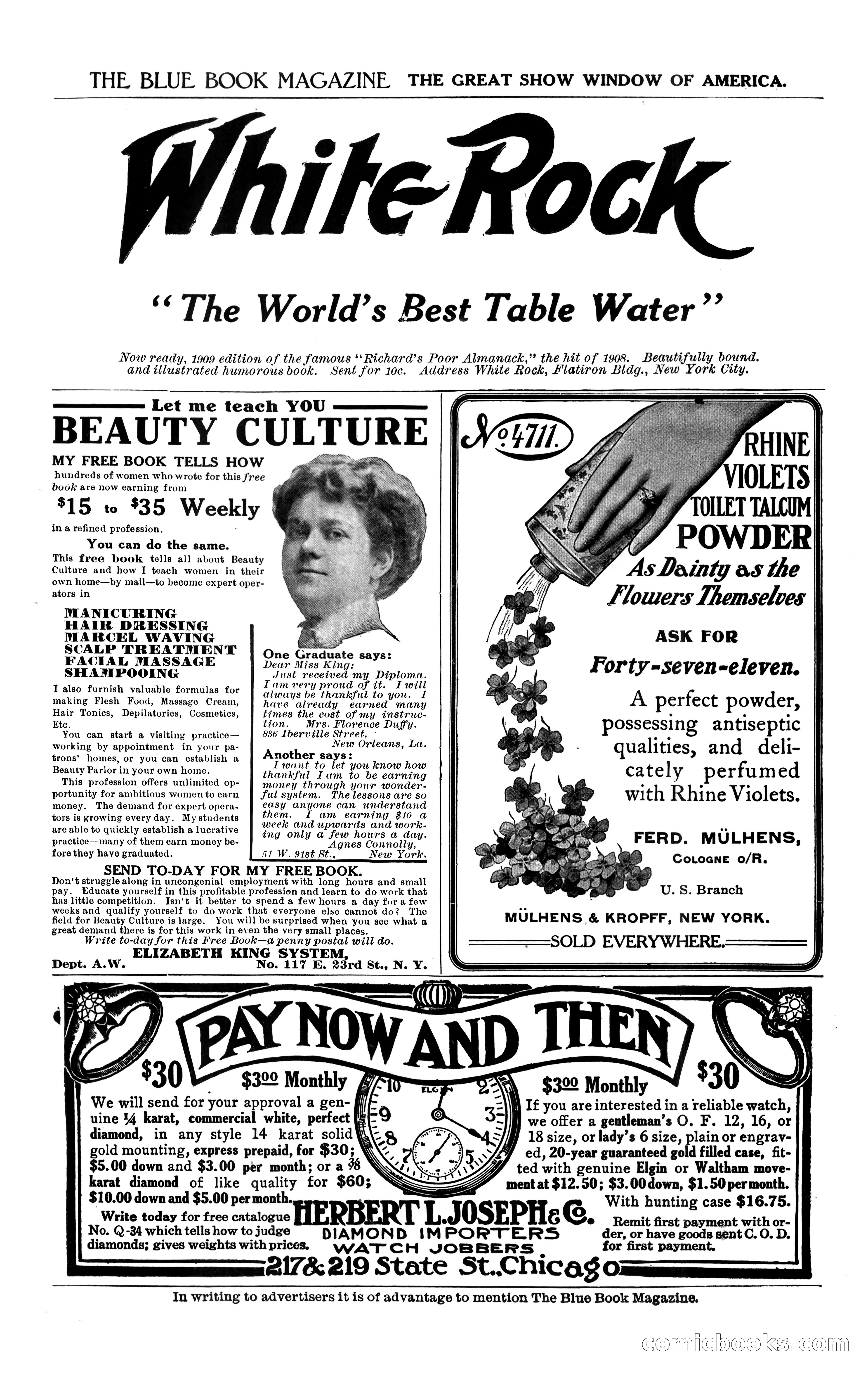 The Blue Book Magazine, February 1909 — page 232 of 244