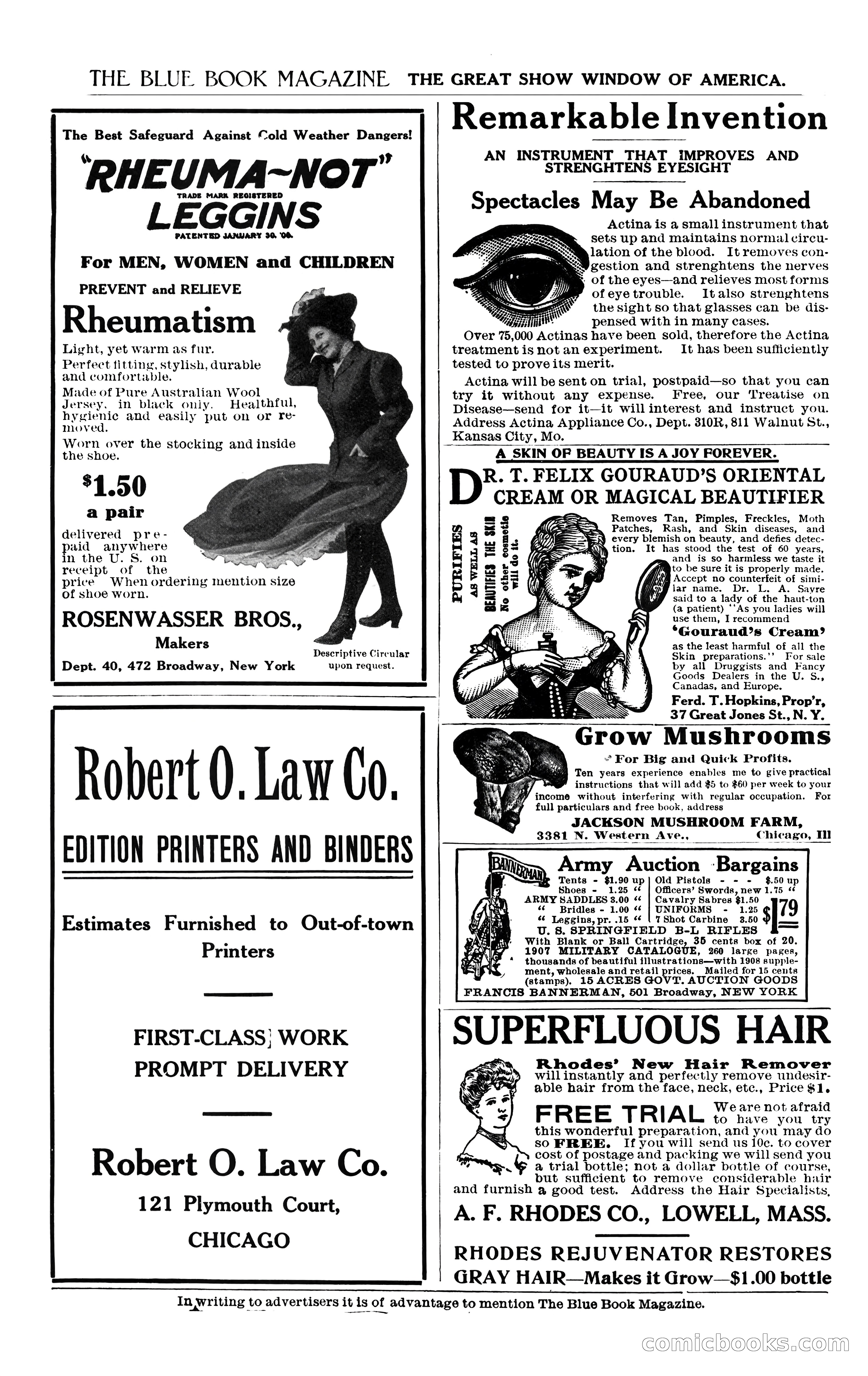 The Blue Book Magazine, February 1909 — page 234 of 244