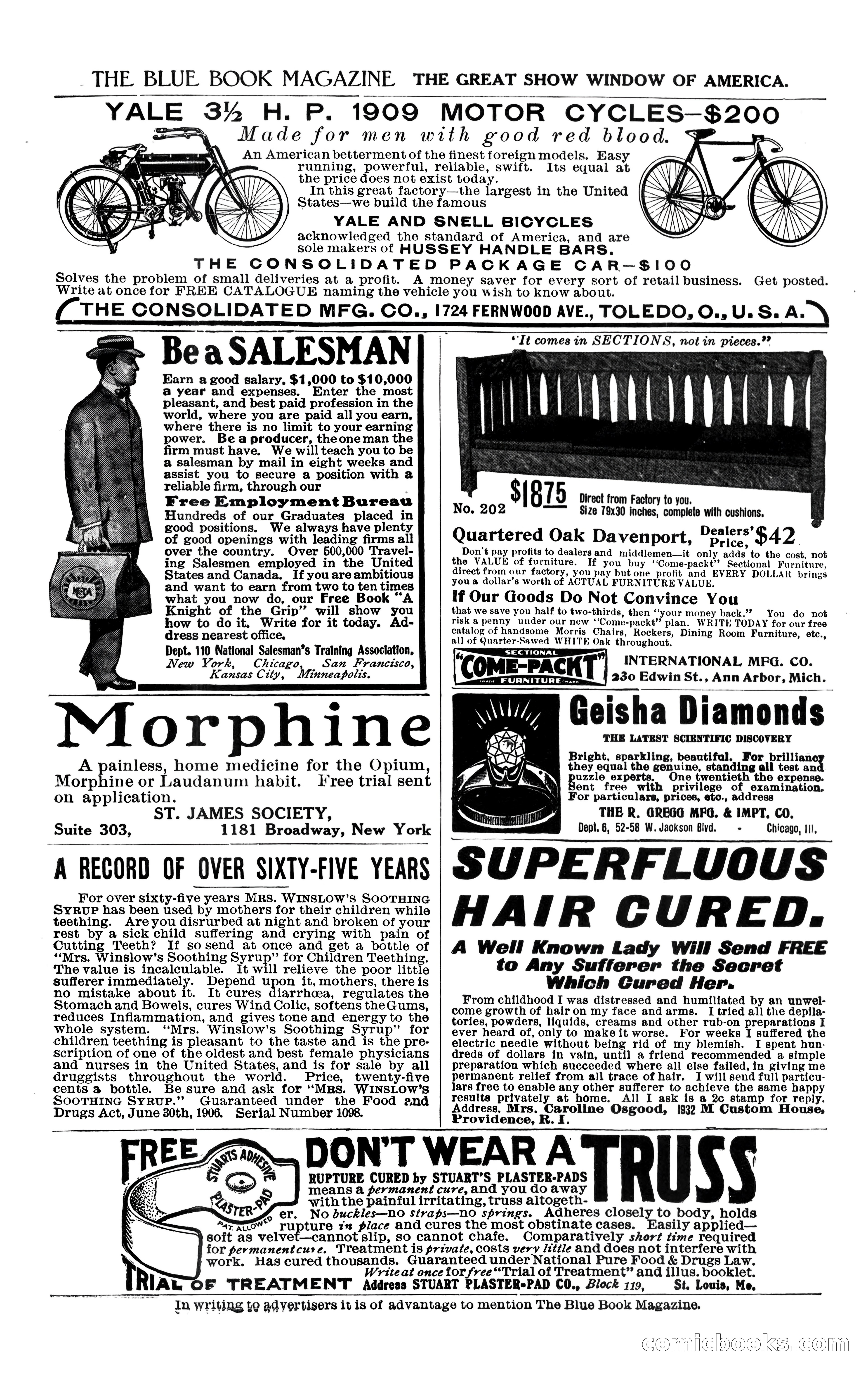 The Blue Book Magazine, February 1909 — page 237 of 244