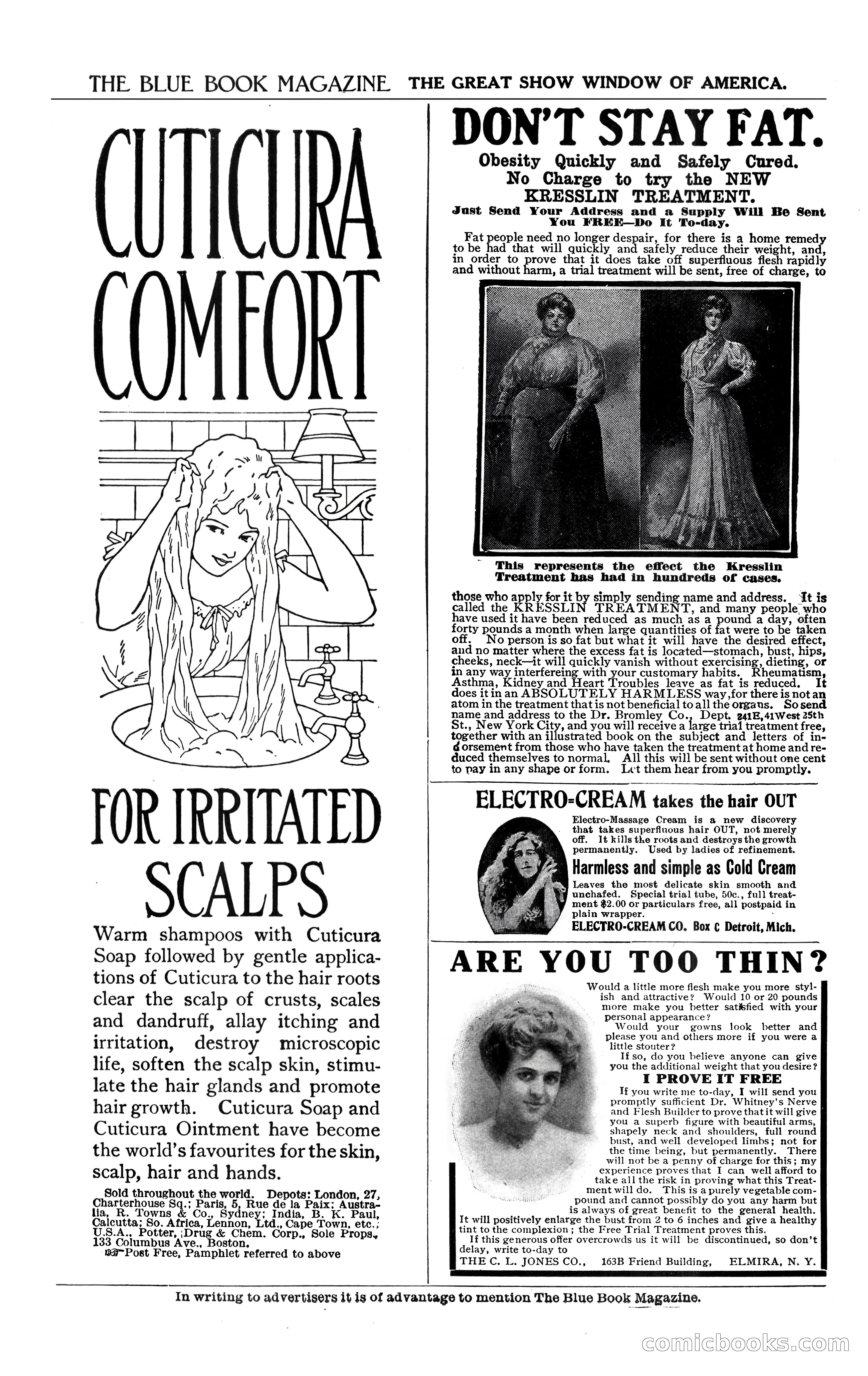 The Blue Book Magazine, February 1909 — page 240 of 244