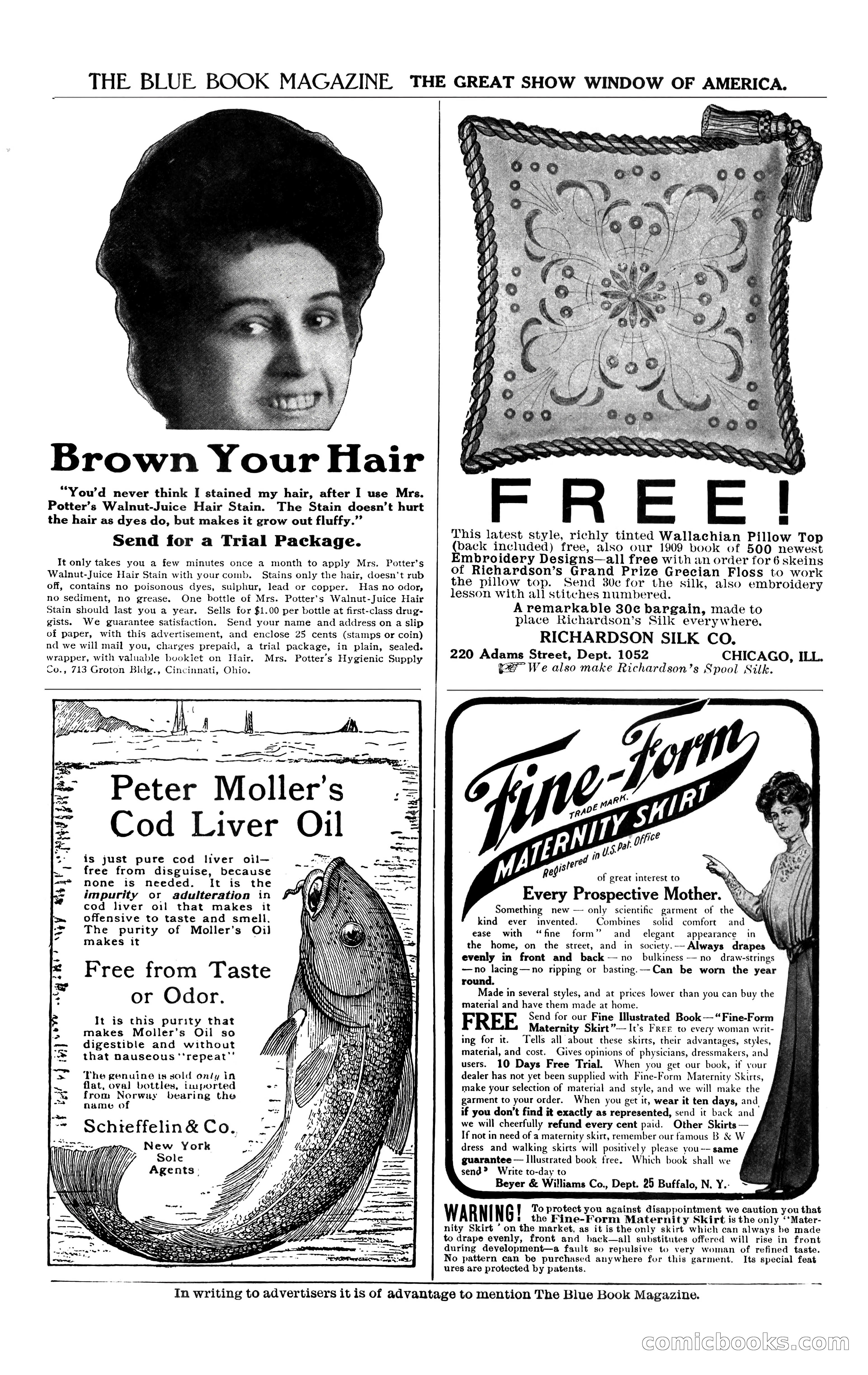 The Blue Book Magazine, February 1909 — page 241 of 244