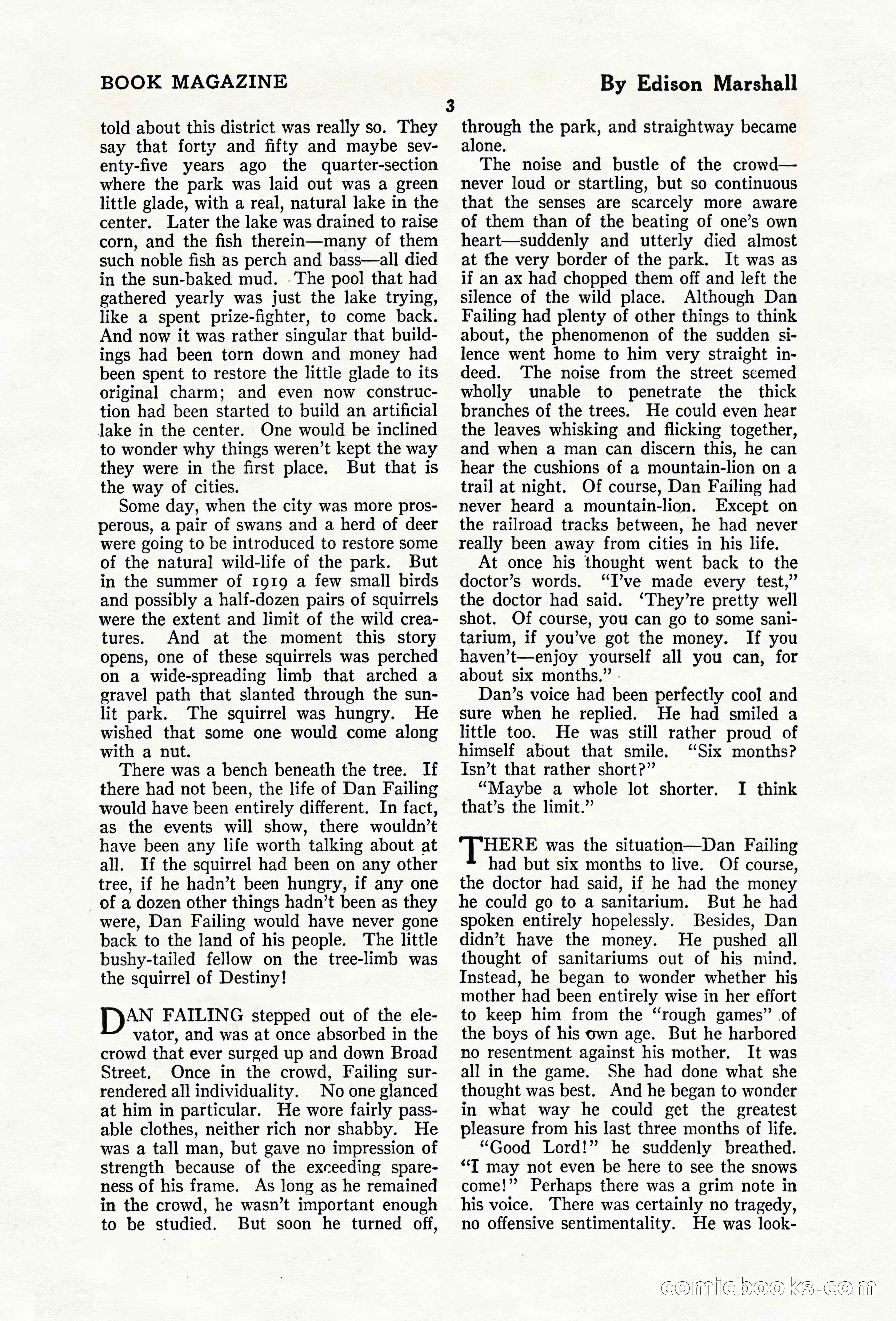 The Blue Book Magazine, February 1920 — page 9 of 210
