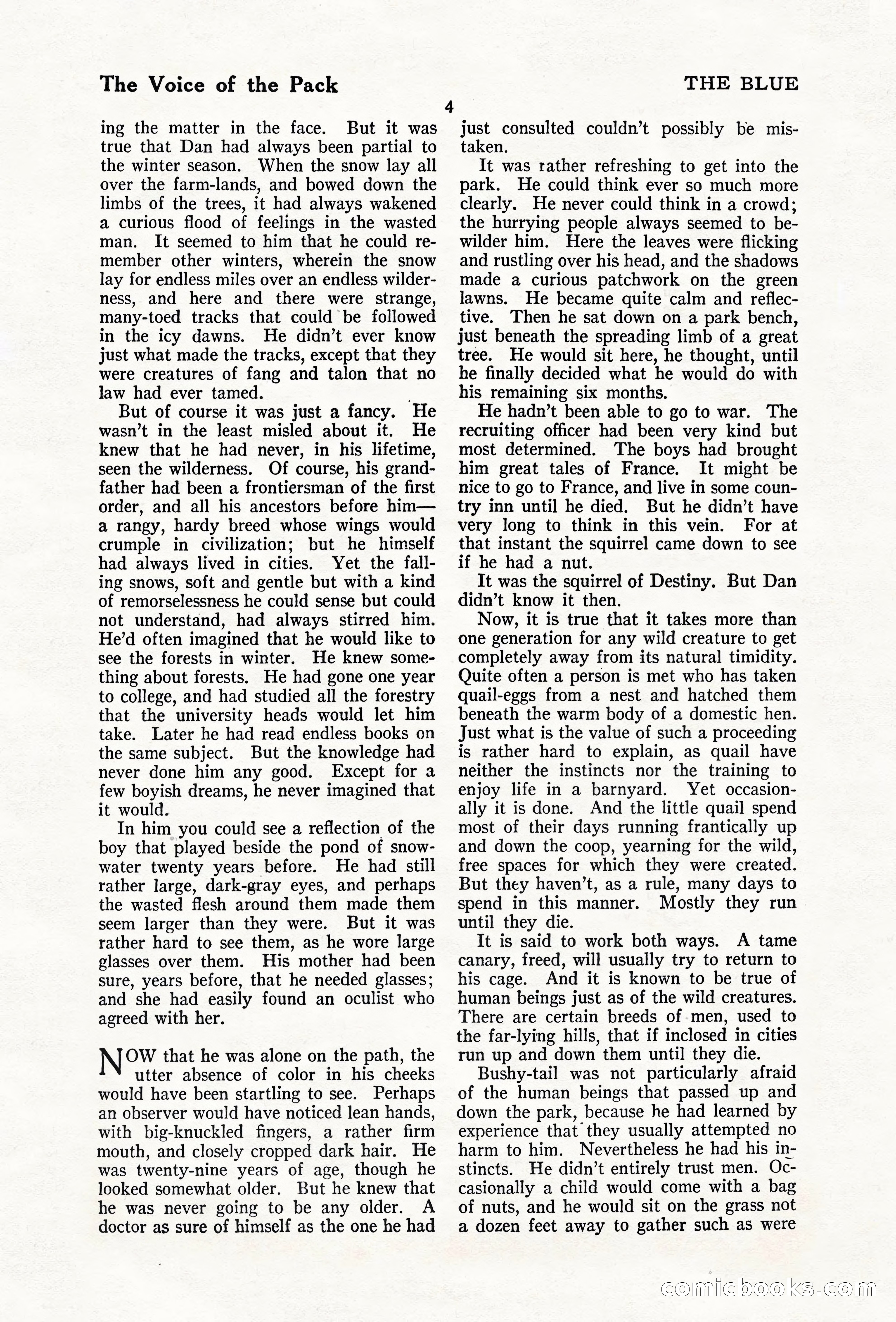 The Blue Book Magazine, February 1920 — page 10 of 210