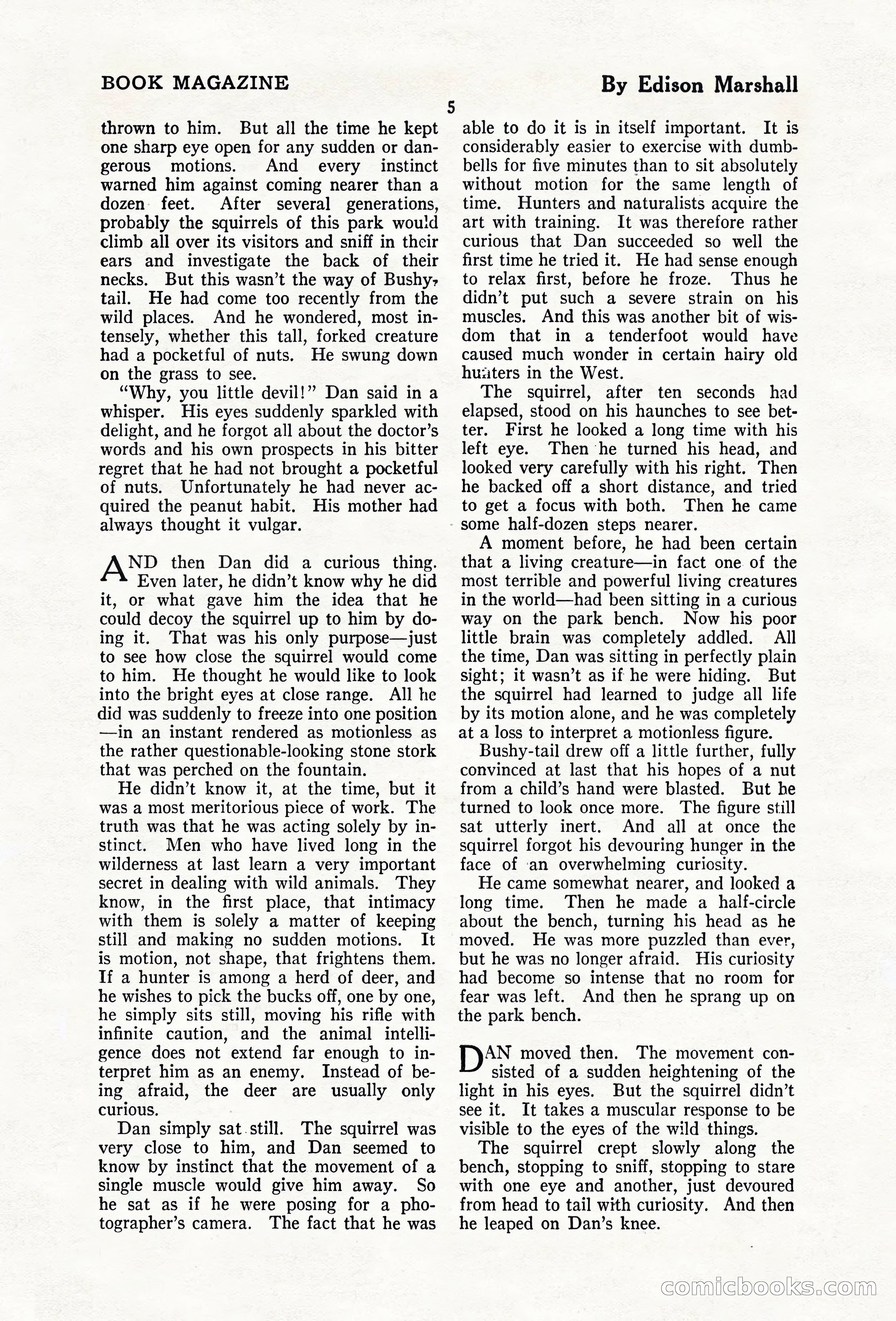 The Blue Book Magazine, February 1920 — page 11 of 210