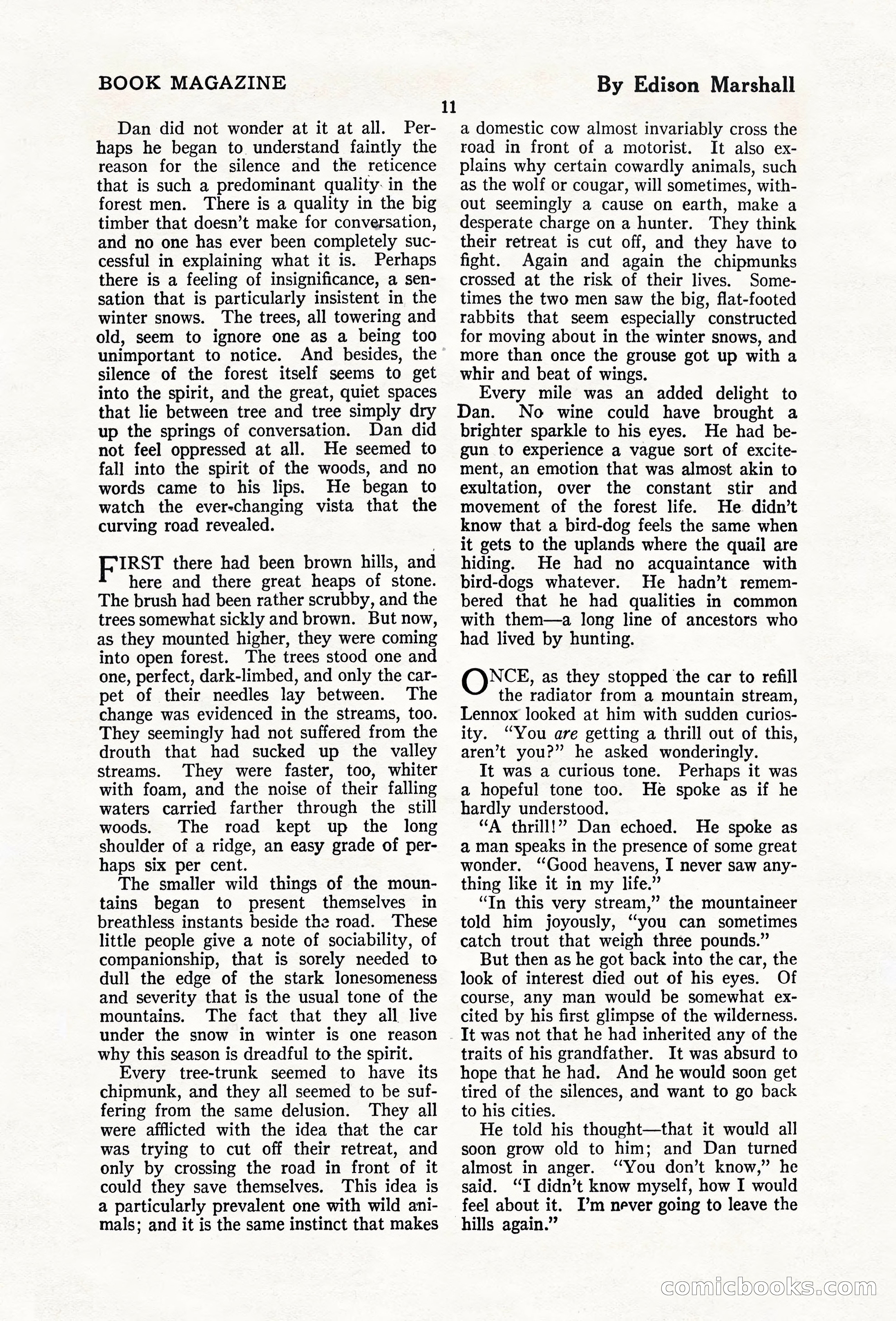The Blue Book Magazine, February 1920 — page 17 of 210