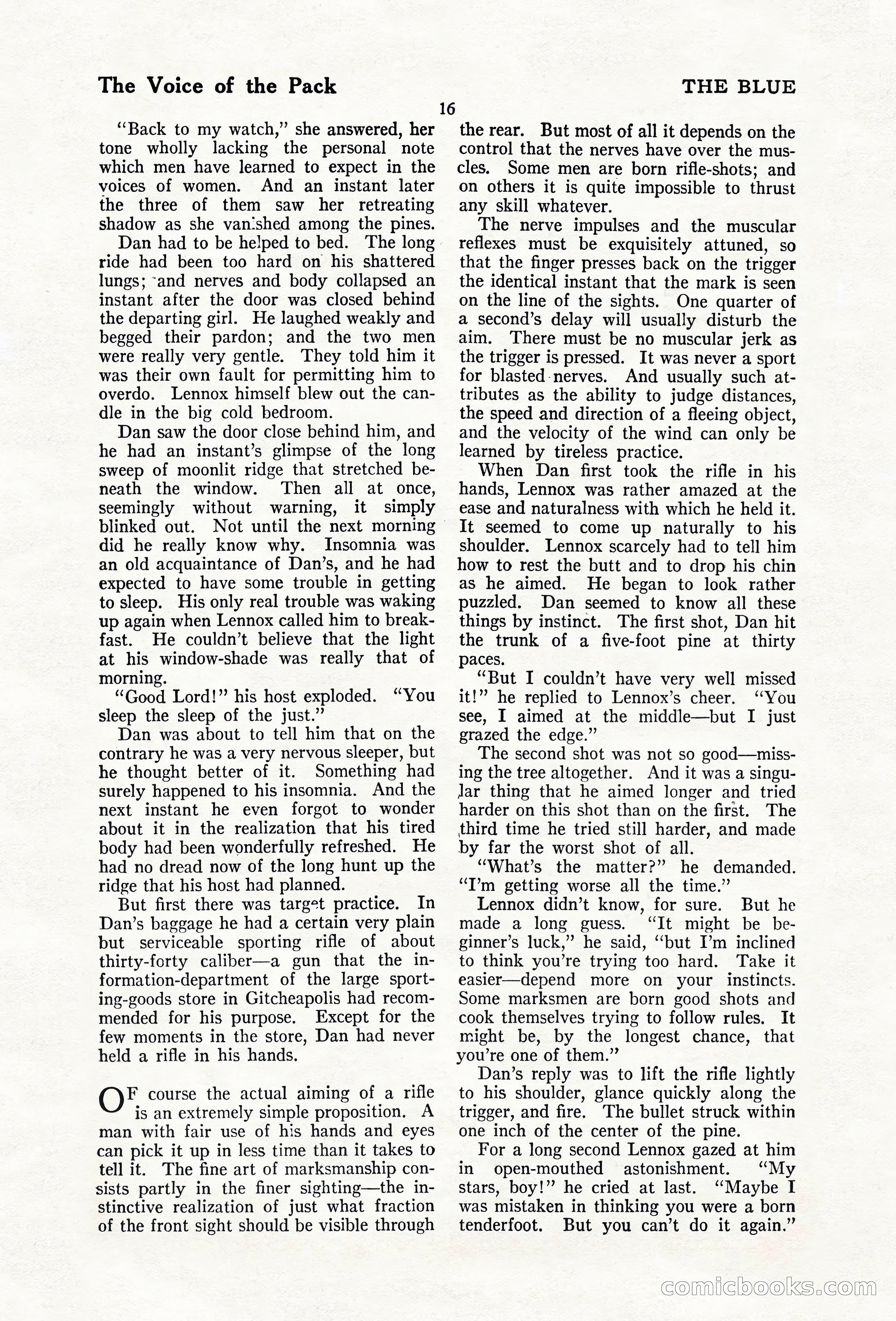 The Blue Book Magazine, February 1920 — page 22 of 210