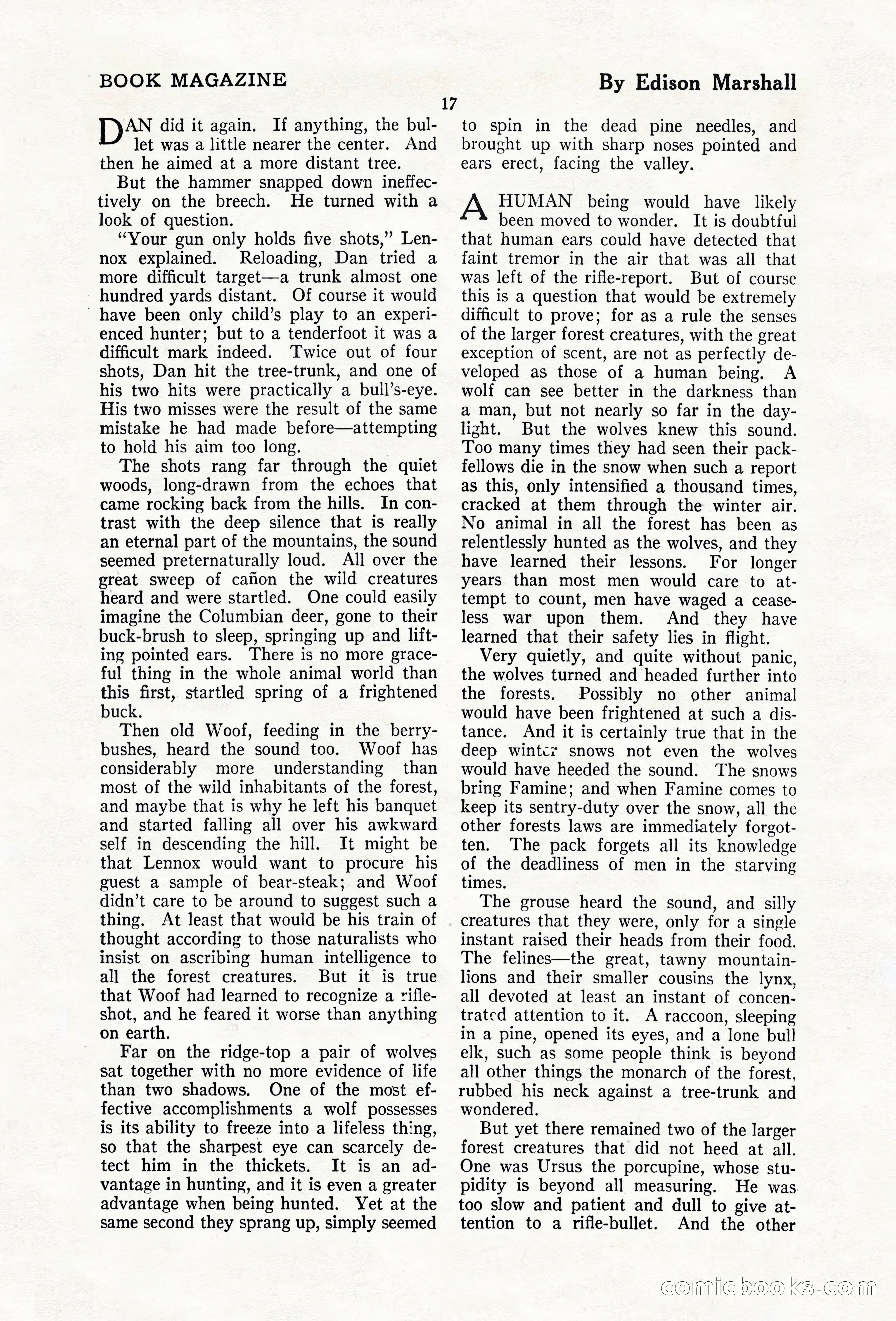The Blue Book Magazine, February 1920 — page 23 of 210