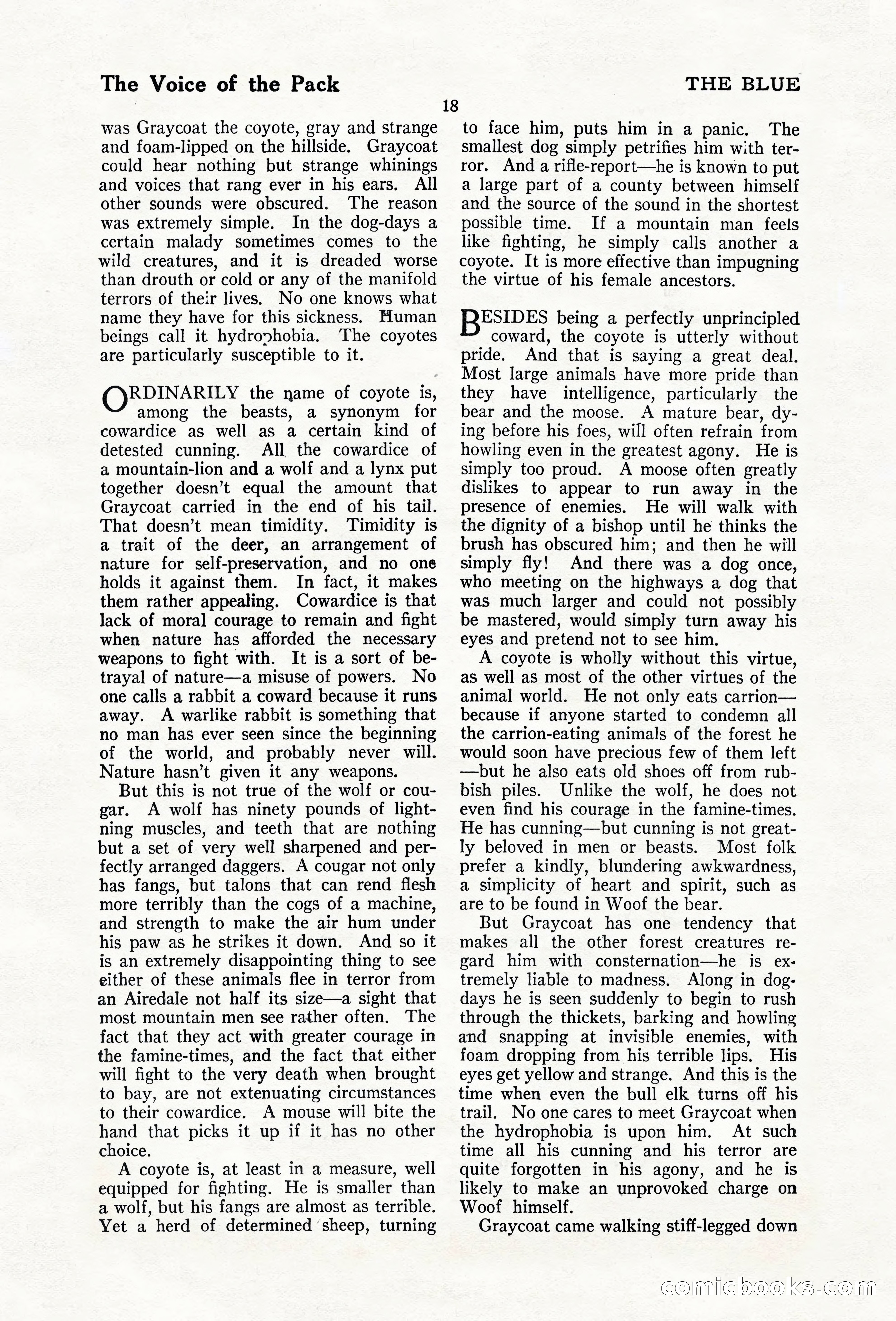 The Blue Book Magazine, February 1920 — page 24 of 210