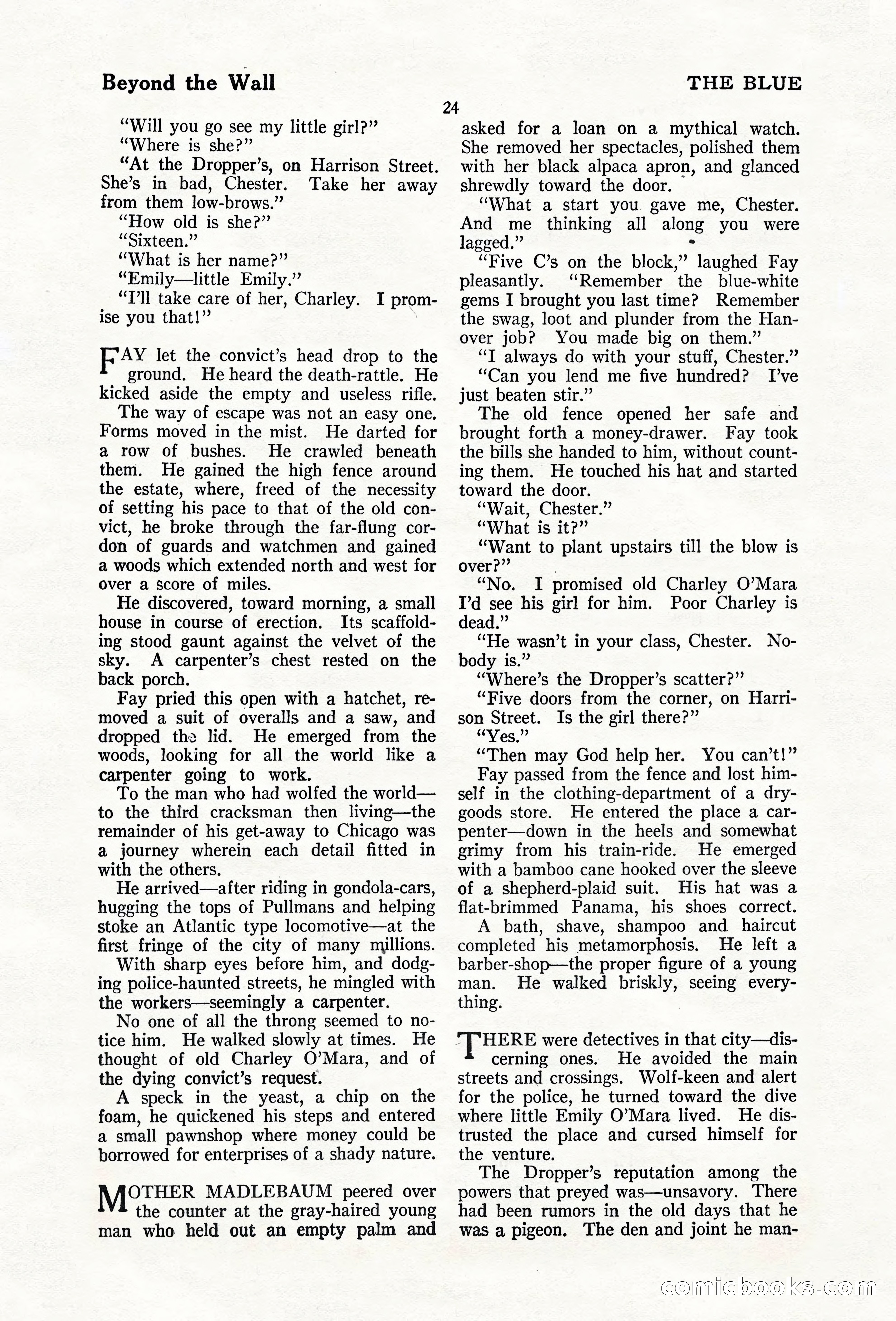 The Blue Book Magazine, February 1920 — page 30 of 210