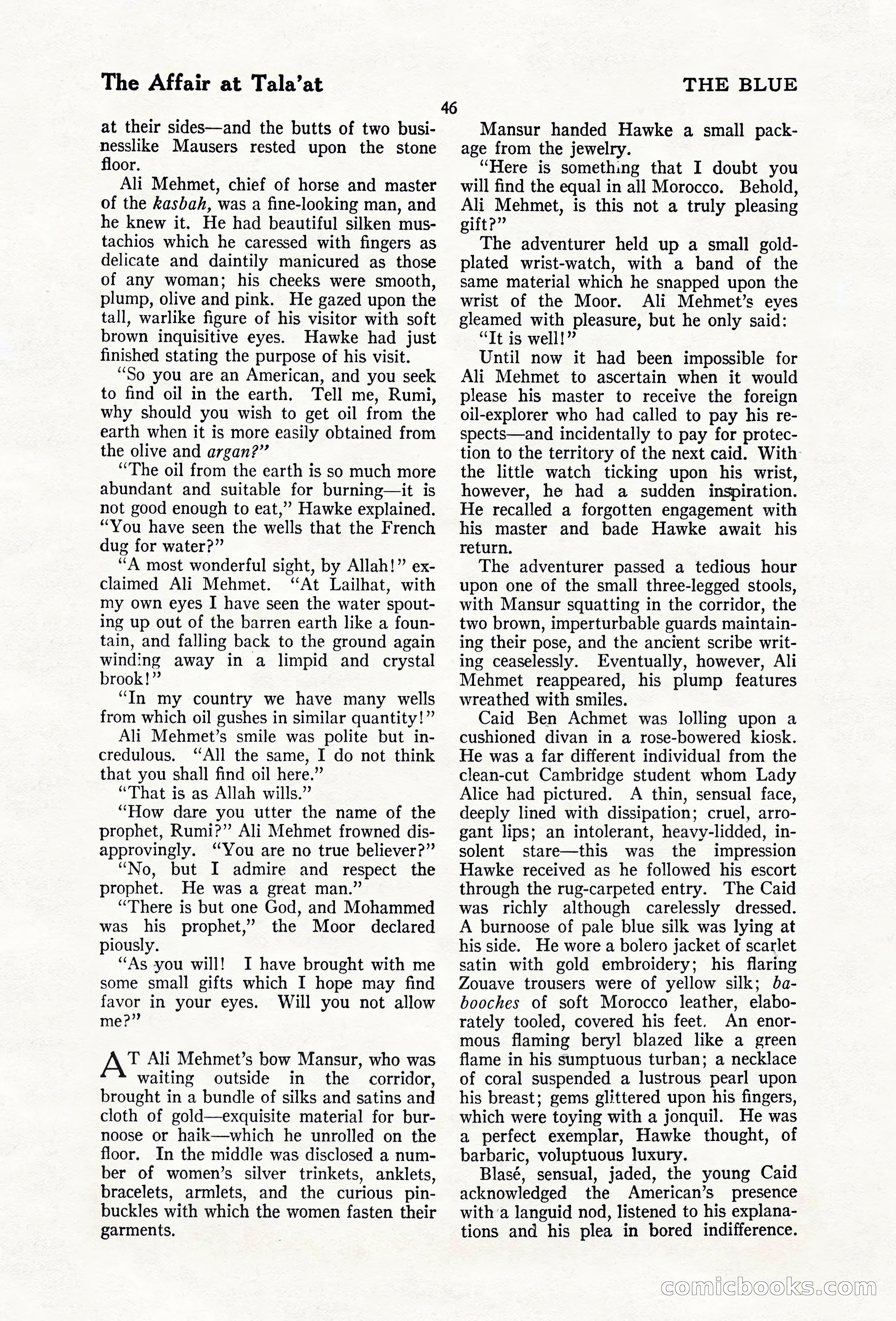 The Blue Book Magazine, February 1920 — page 52 of 210