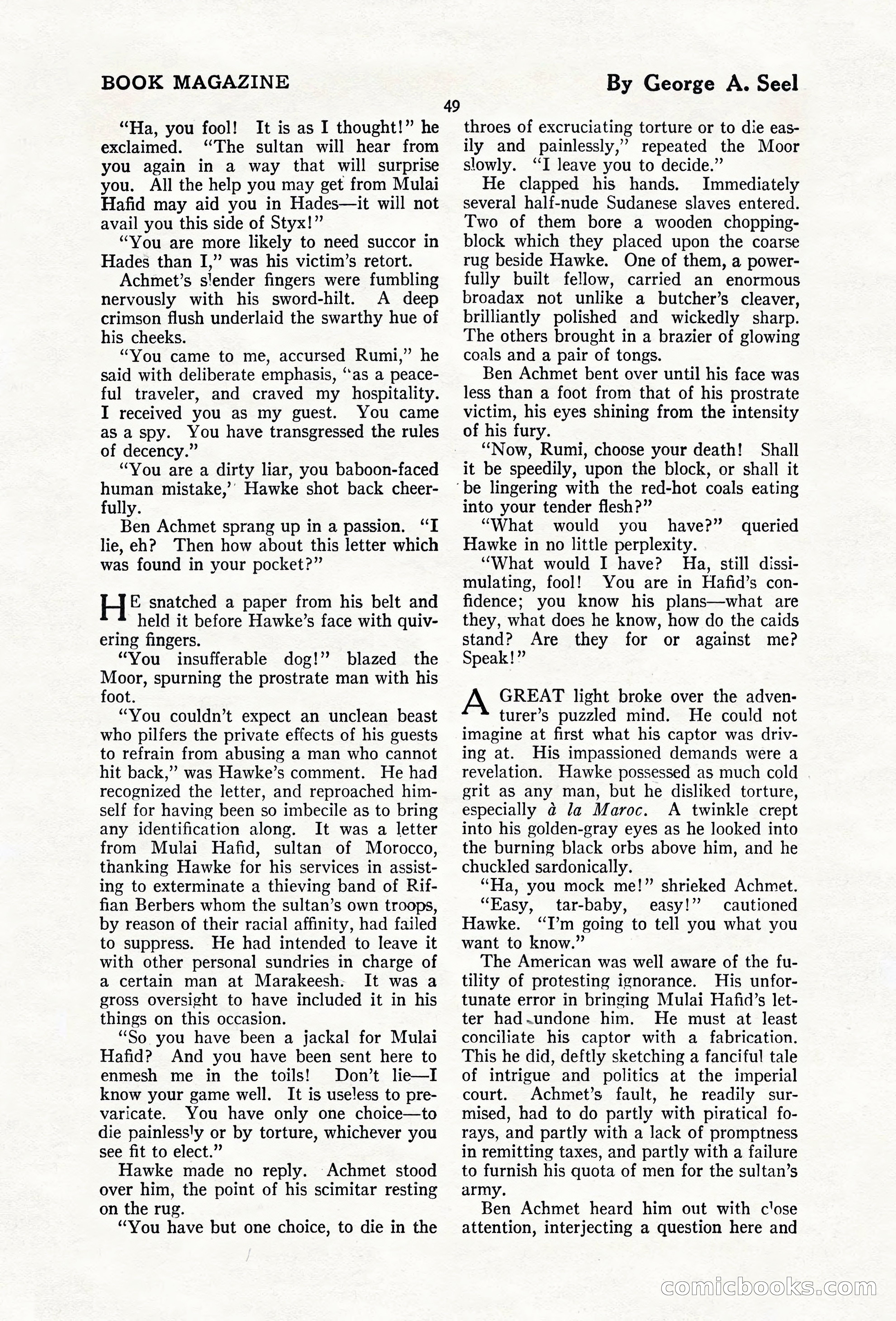 The Blue Book Magazine, February 1920 — page 55 of 210