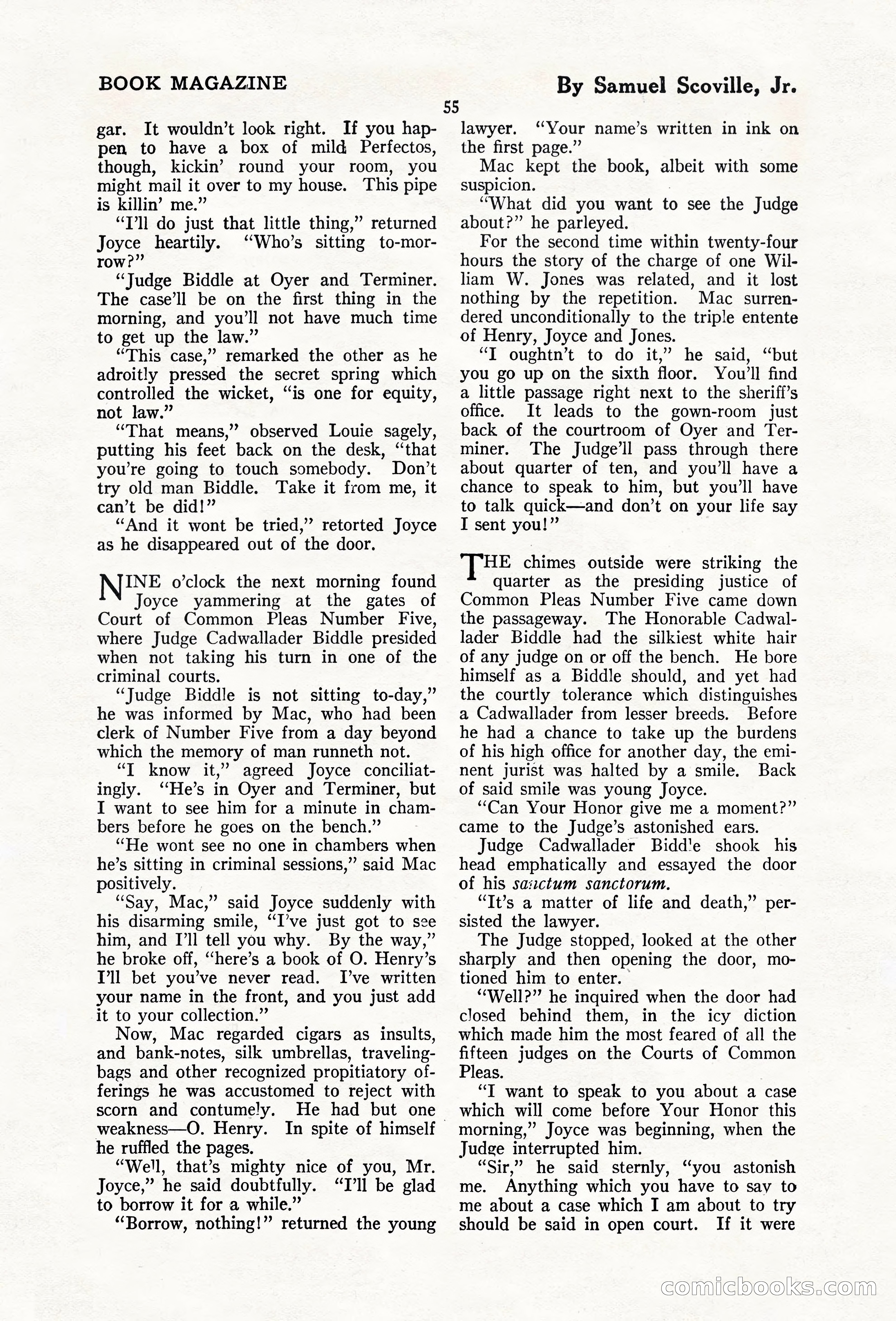 The Blue Book Magazine, February 1920 — page 61 of 210