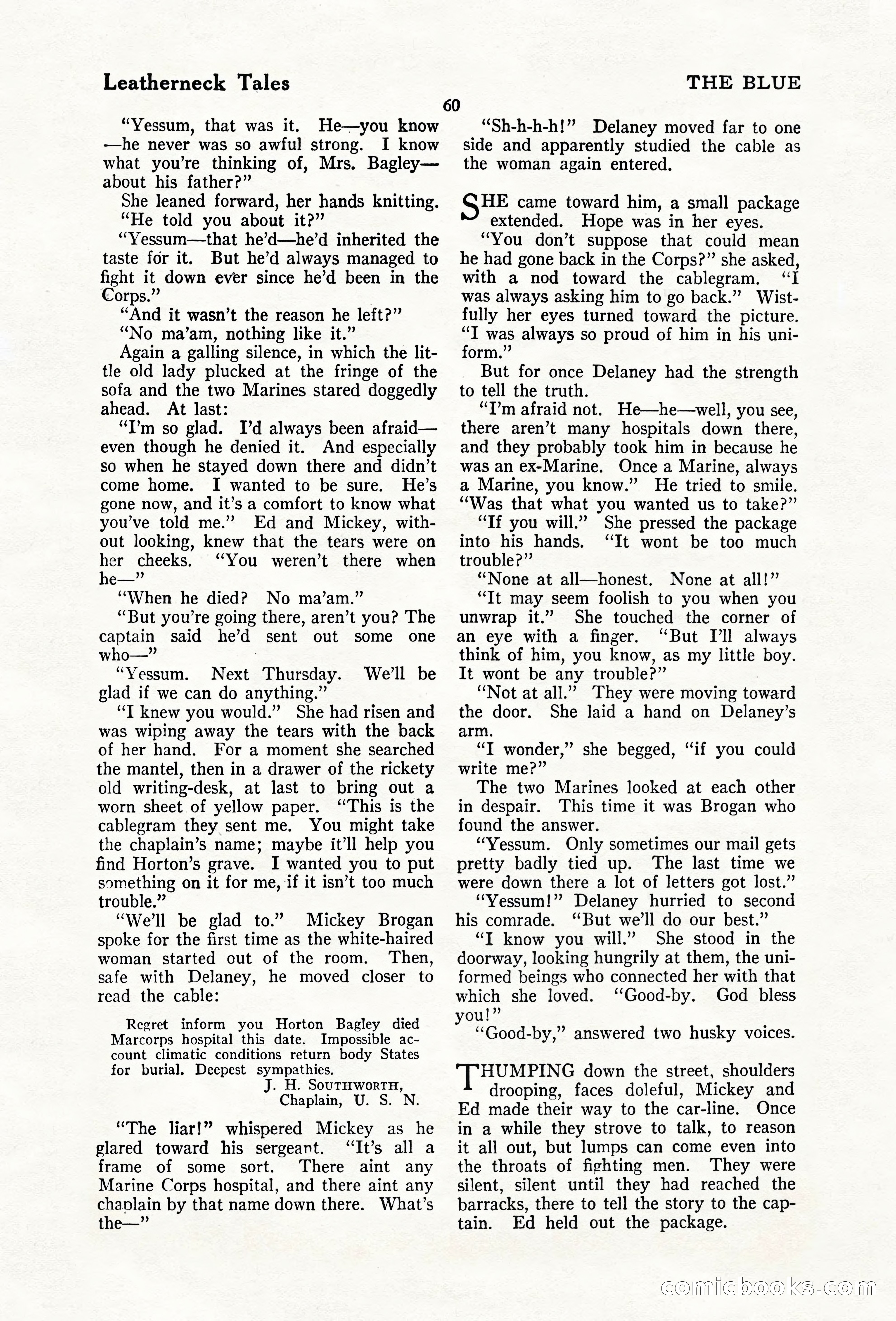 The Blue Book Magazine, February 1920 — page 66 of 210