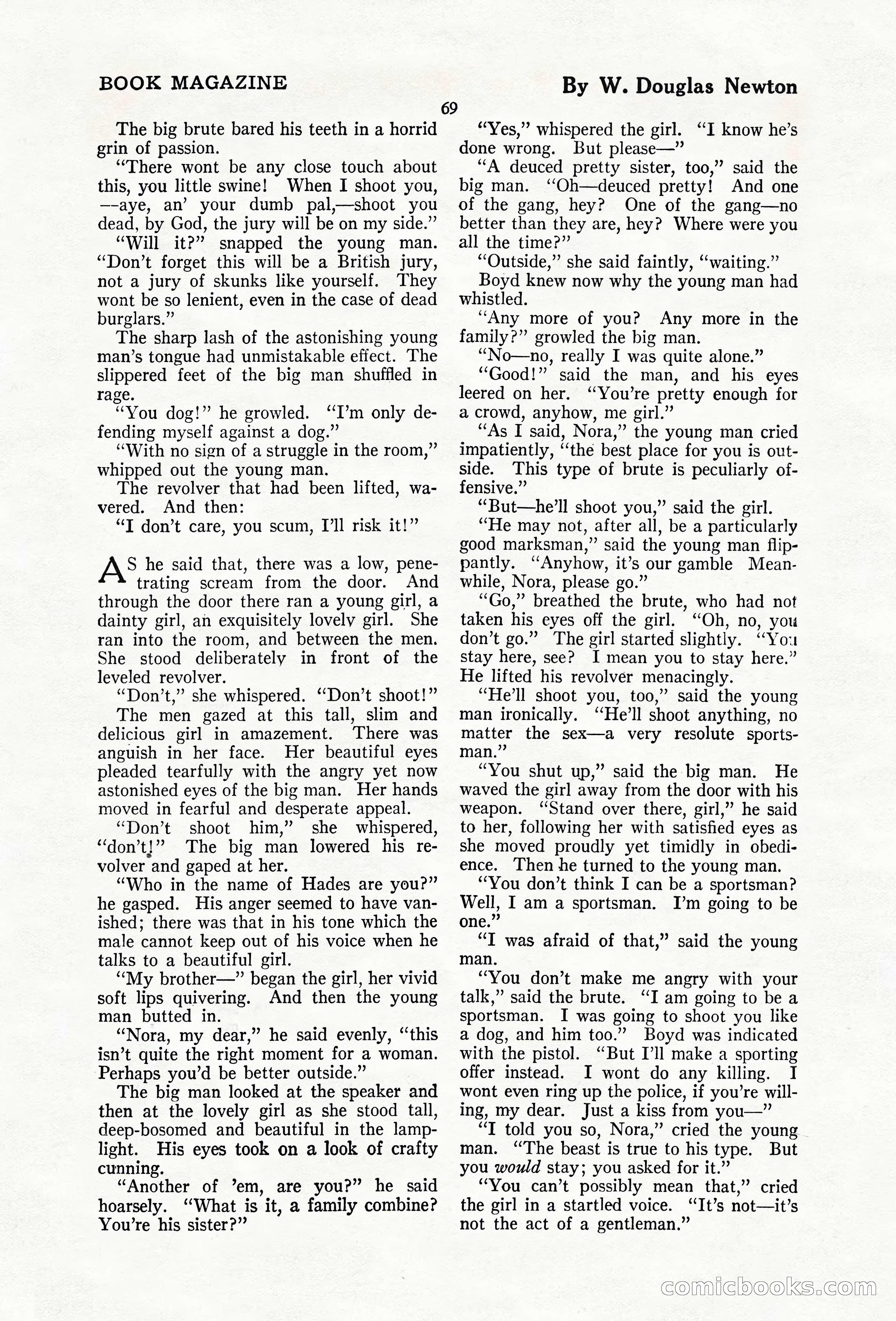 The Blue Book Magazine, February 1920 — page 75 of 210