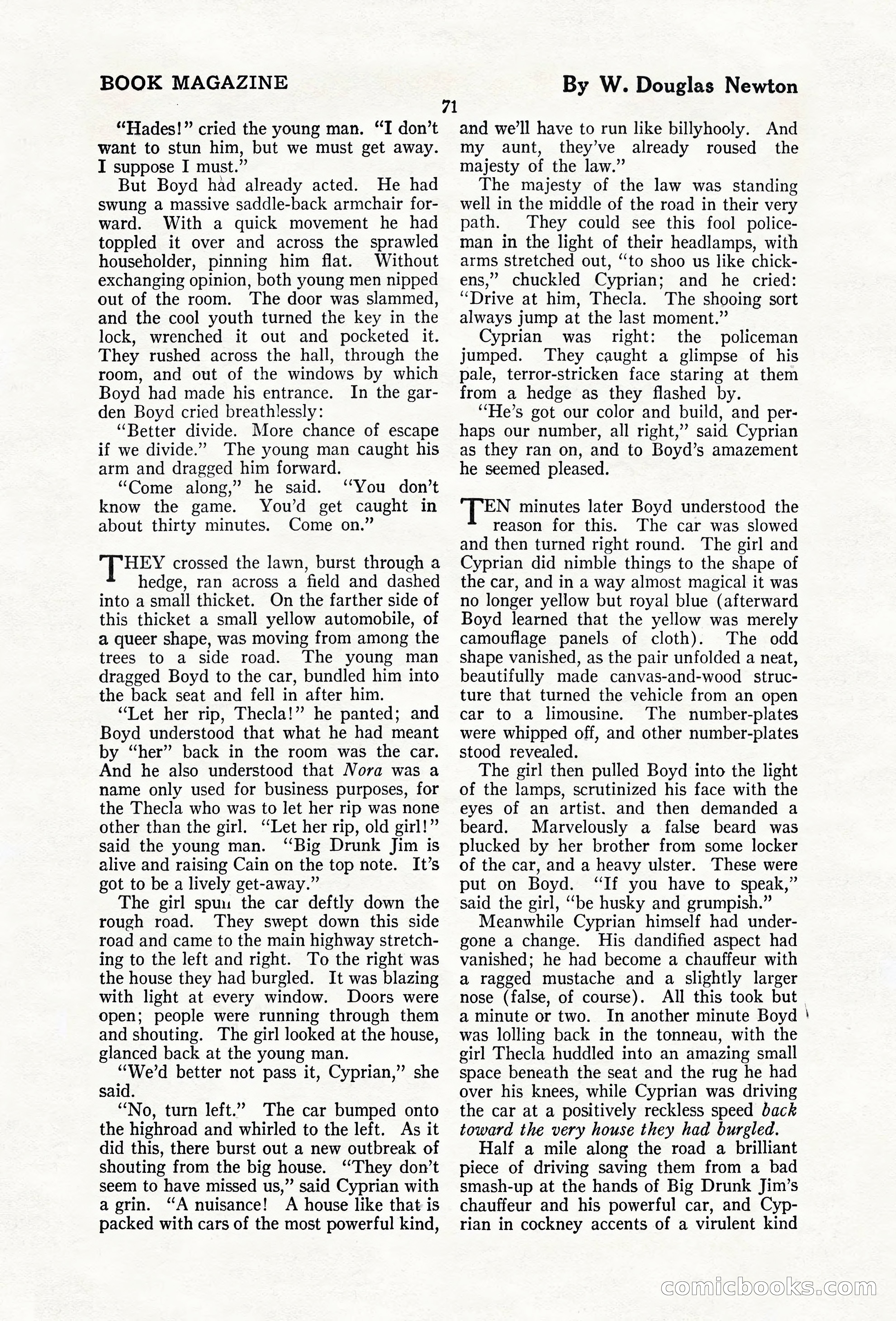 The Blue Book Magazine, February 1920 — page 77 of 210