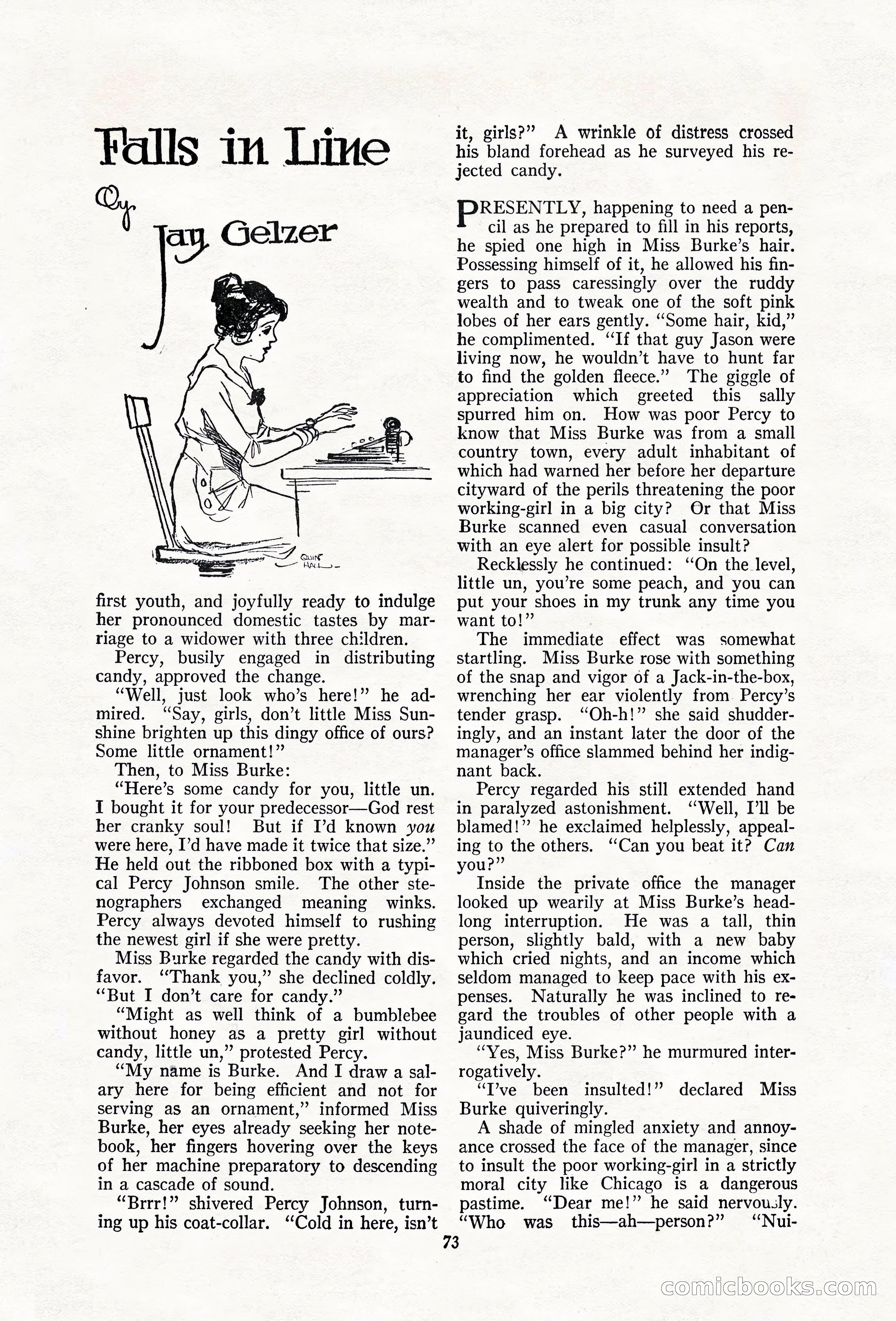 The Blue Book Magazine, February 1920 — page 79 of 210