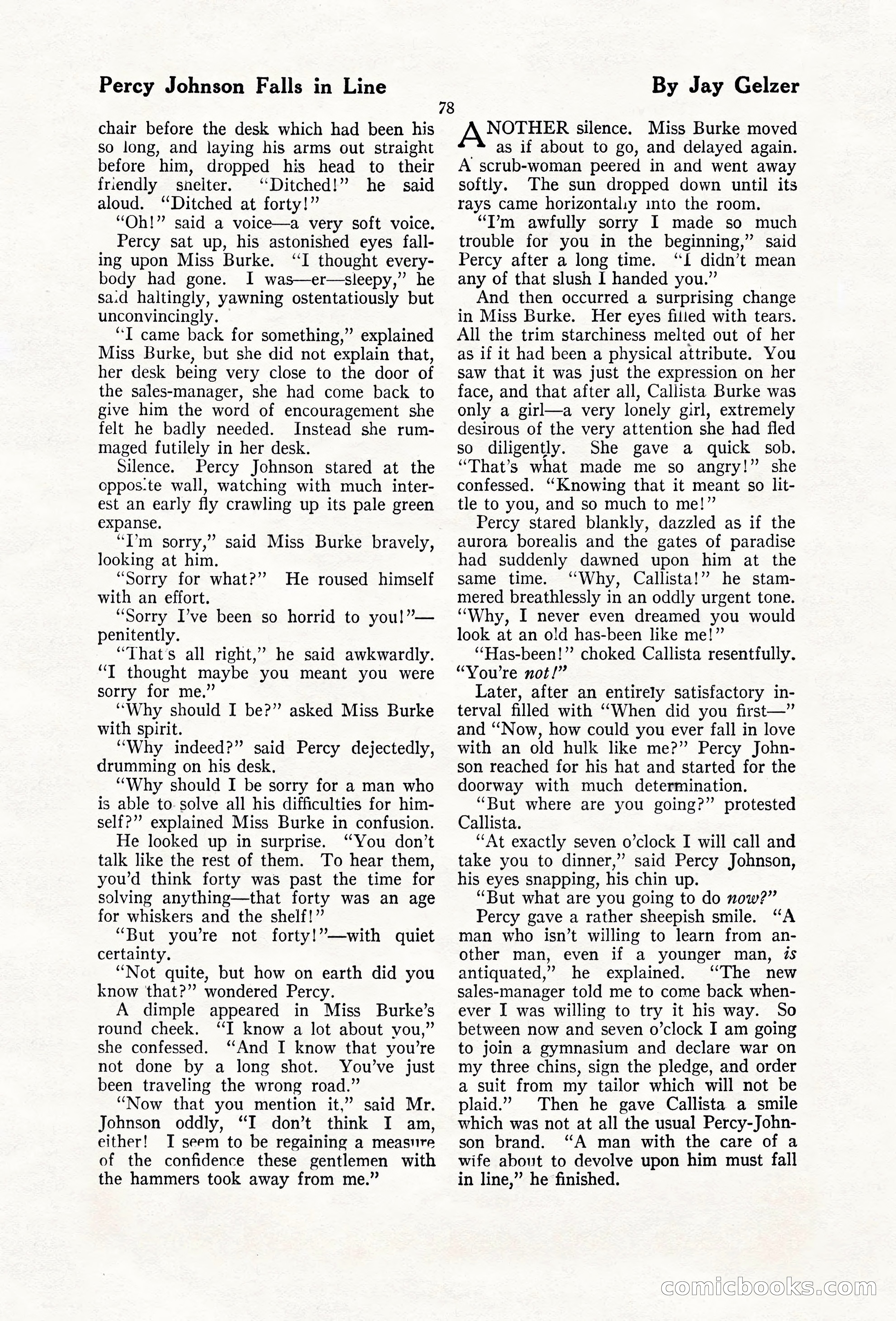The Blue Book Magazine, February 1920 — page 84 of 210