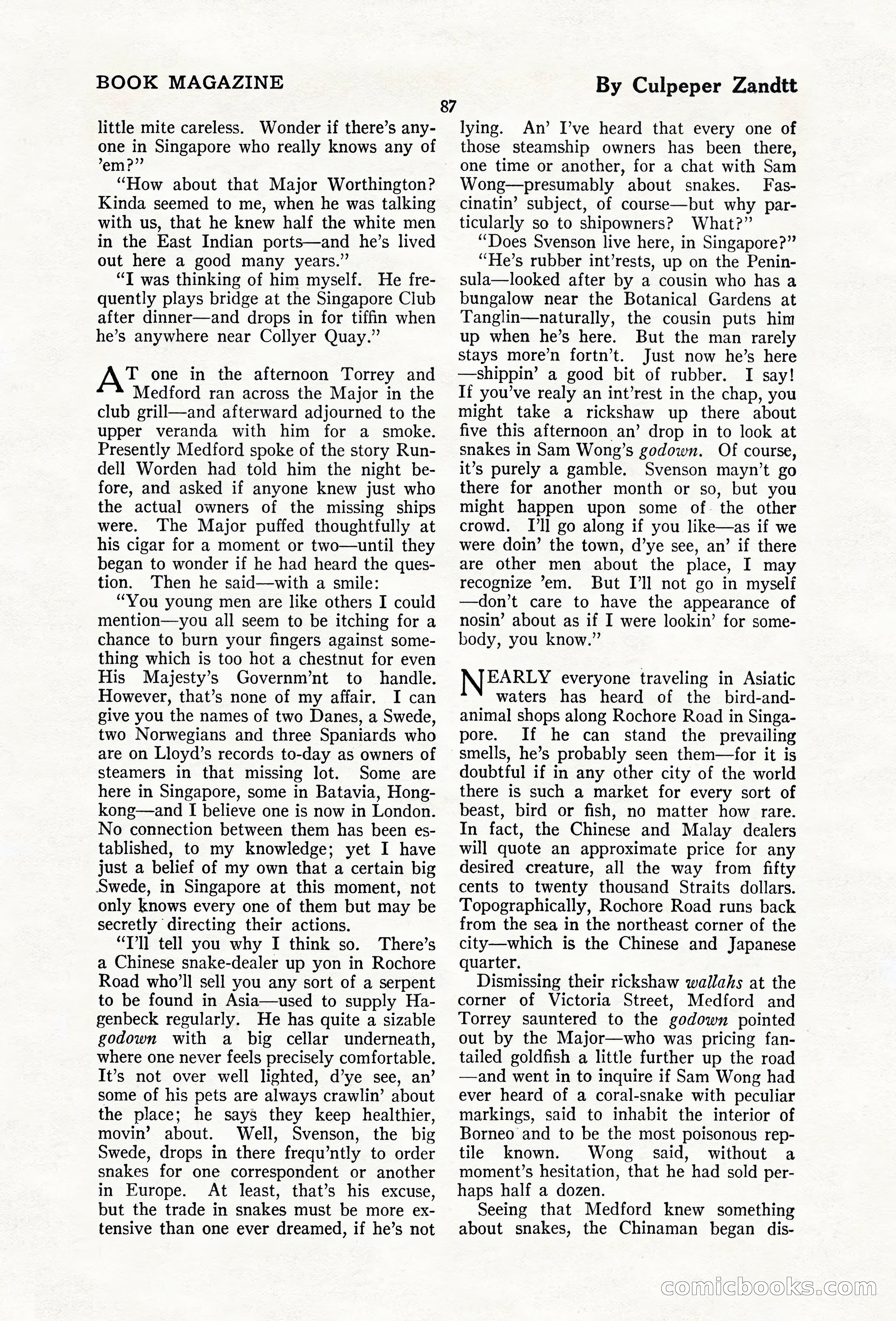 The Blue Book Magazine, February 1920 — page 93 of 210