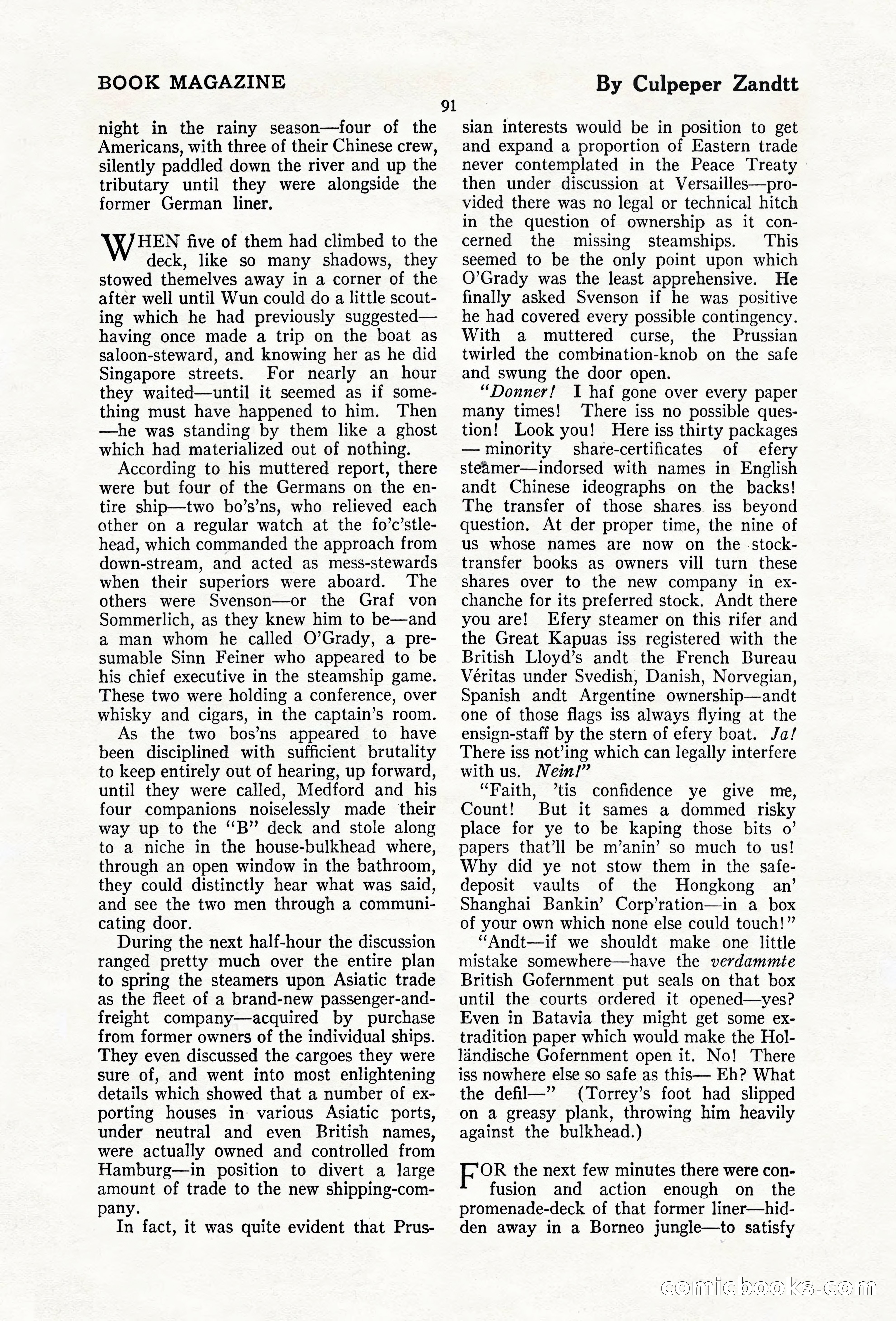 The Blue Book Magazine, February 1920 — page 97 of 210