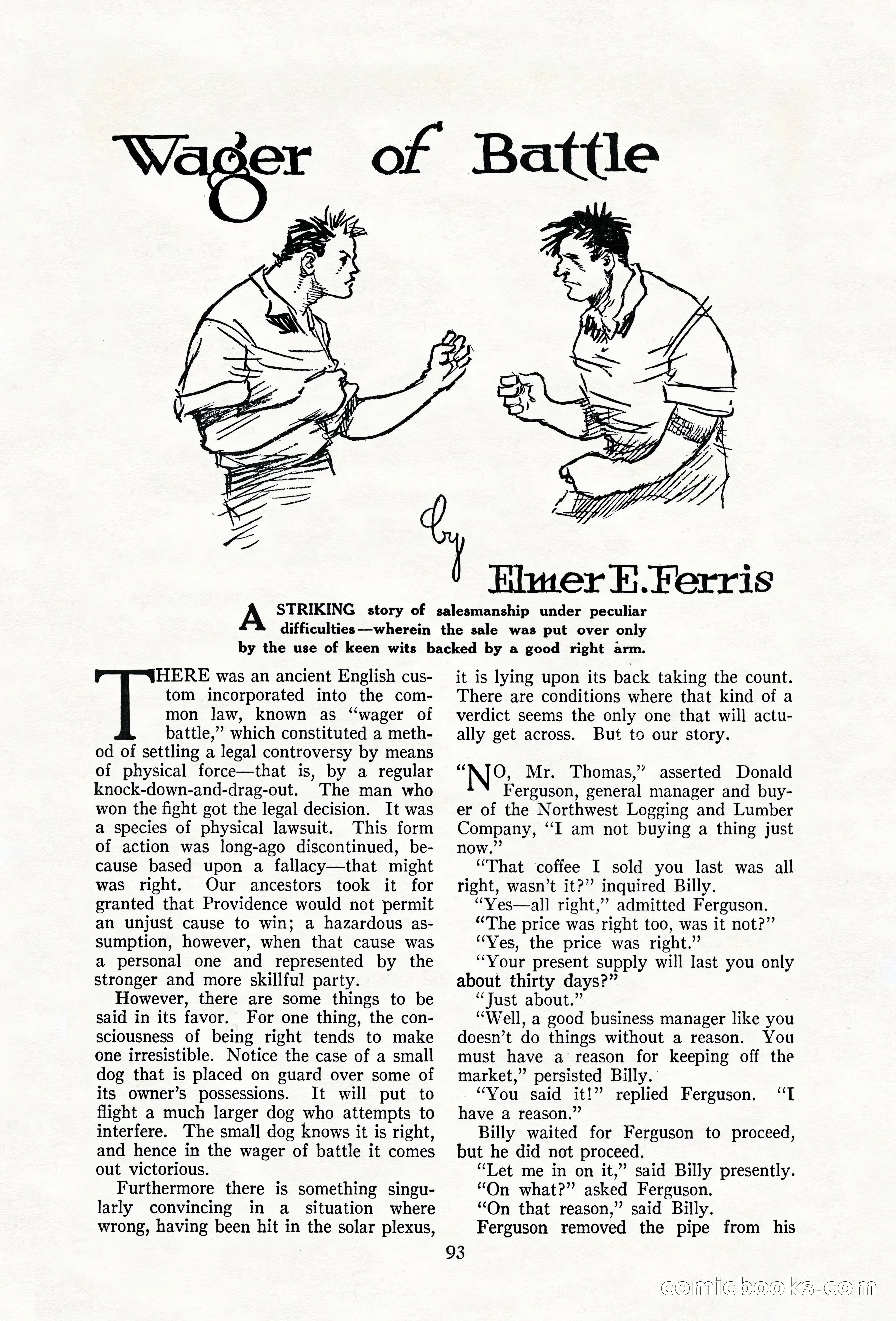 The Blue Book Magazine, February 1920 — page 99 of 210