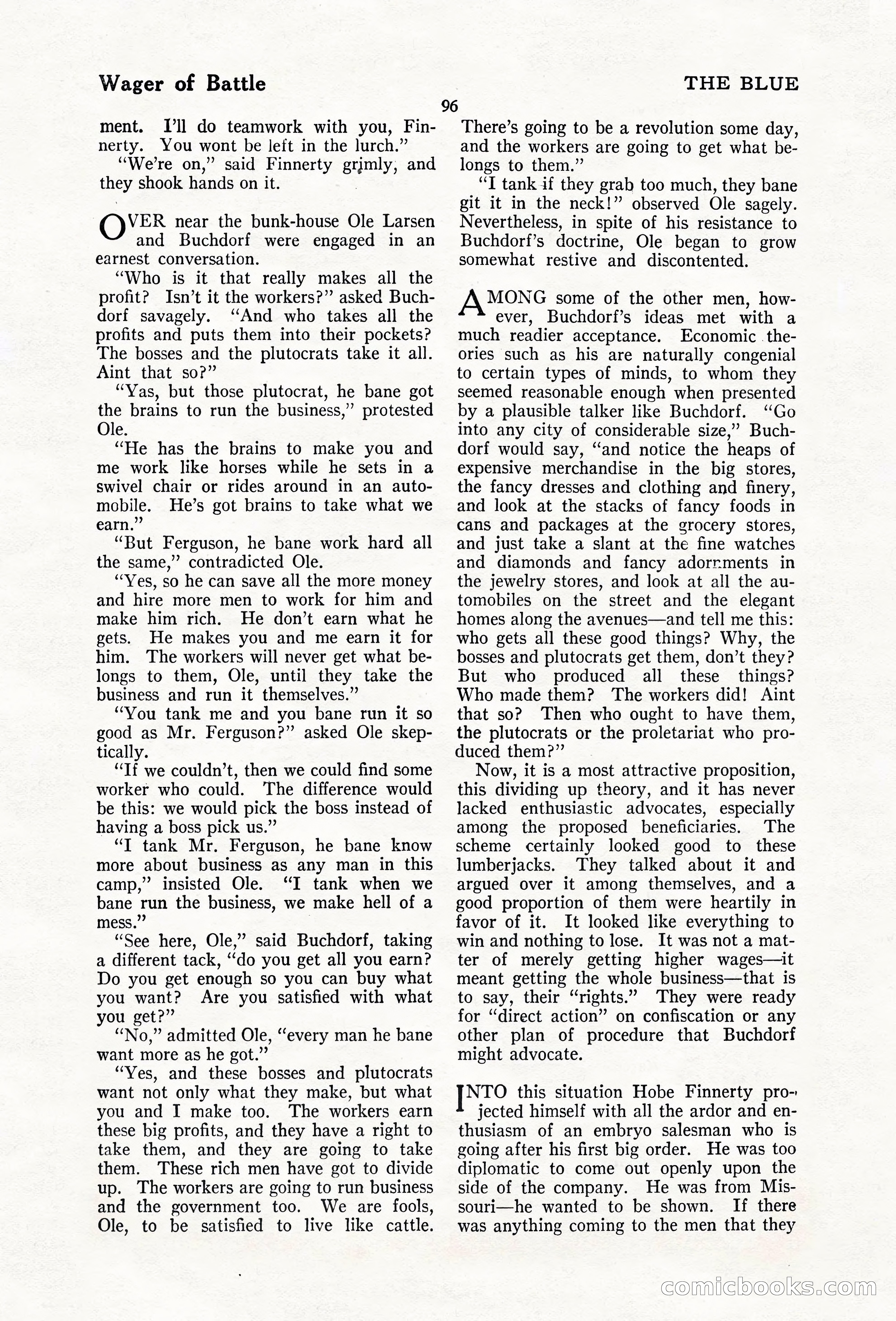 The Blue Book Magazine, February 1920 — page 102 of 210