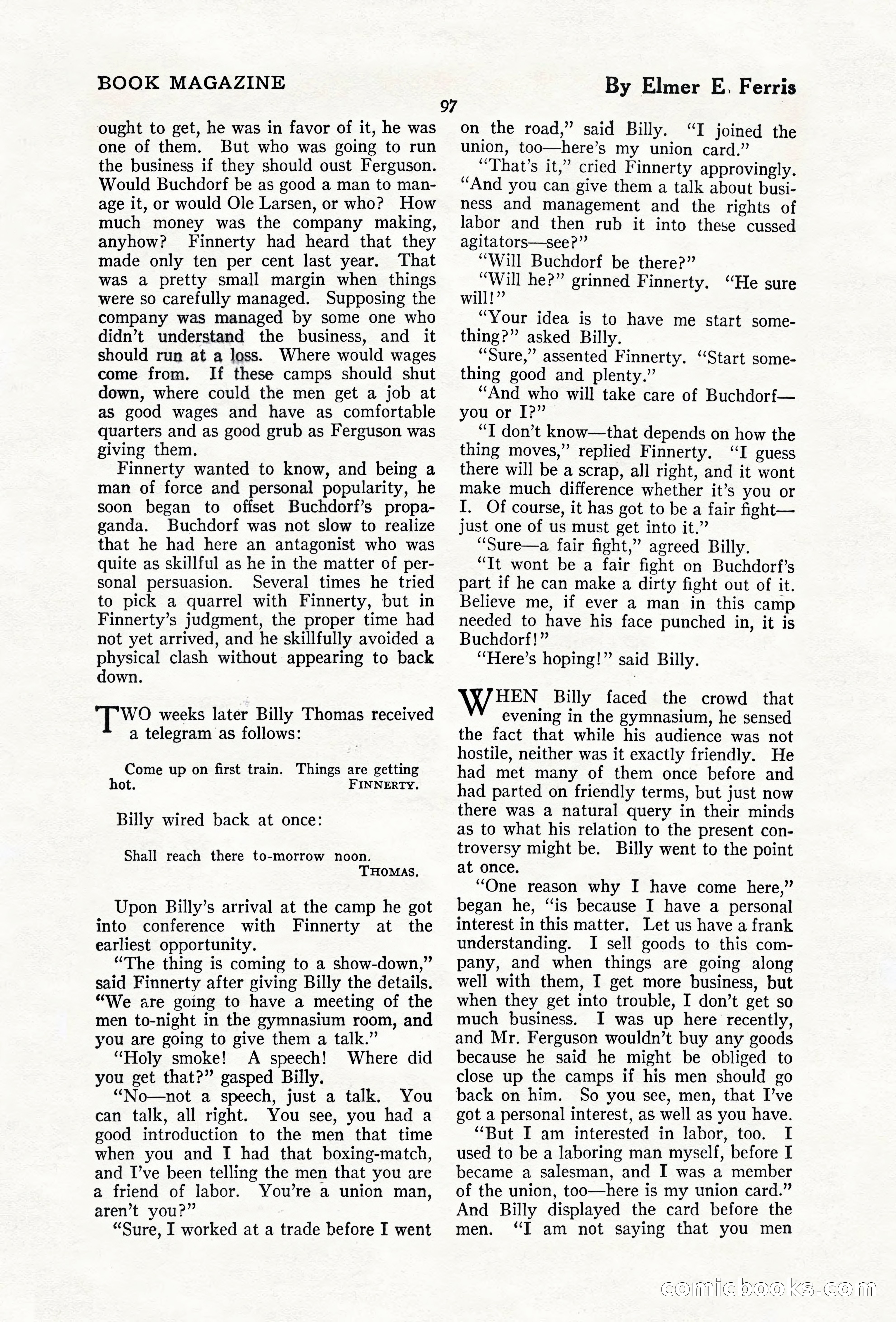The Blue Book Magazine, February 1920 — page 103 of 210